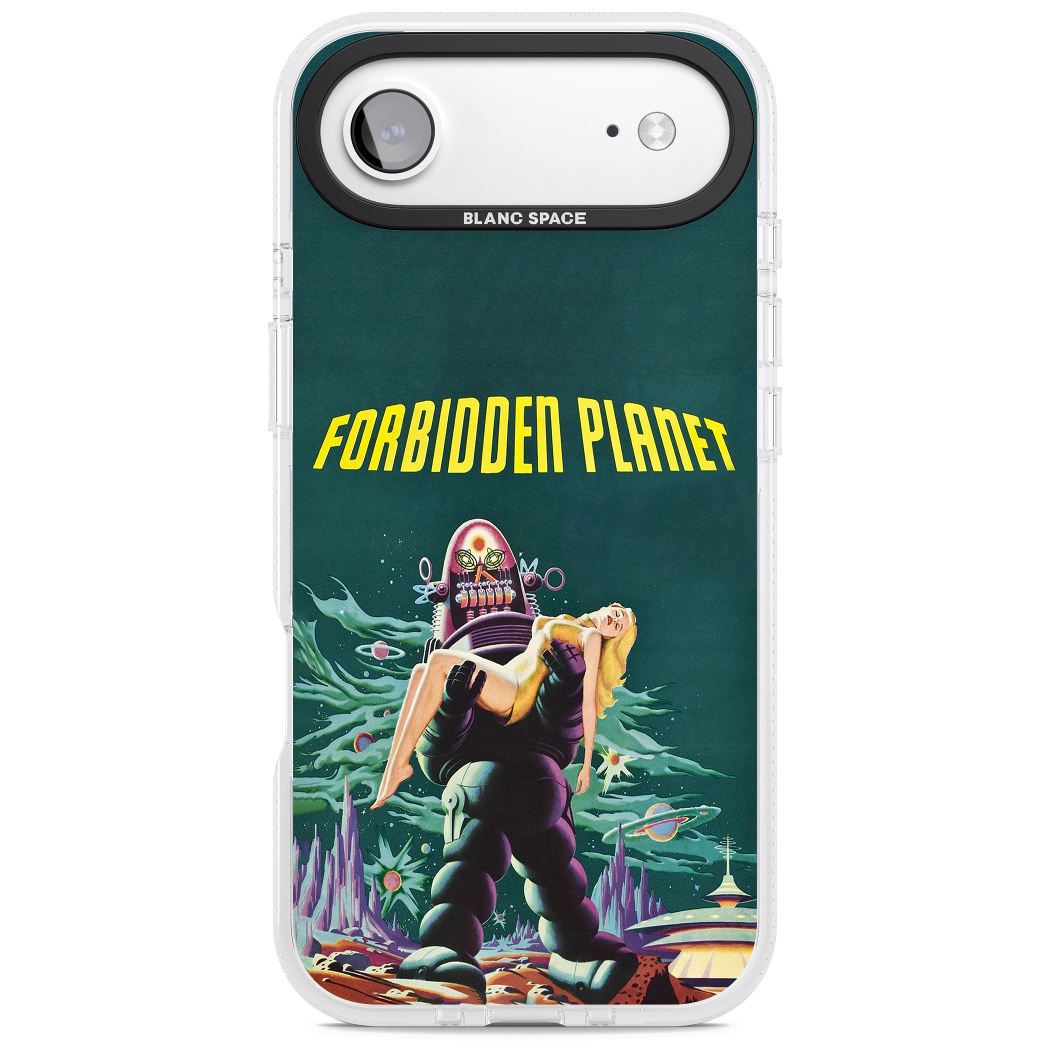 Forbidden Planet Poster iPhone 17 Air Impact Air Clear Phone Case