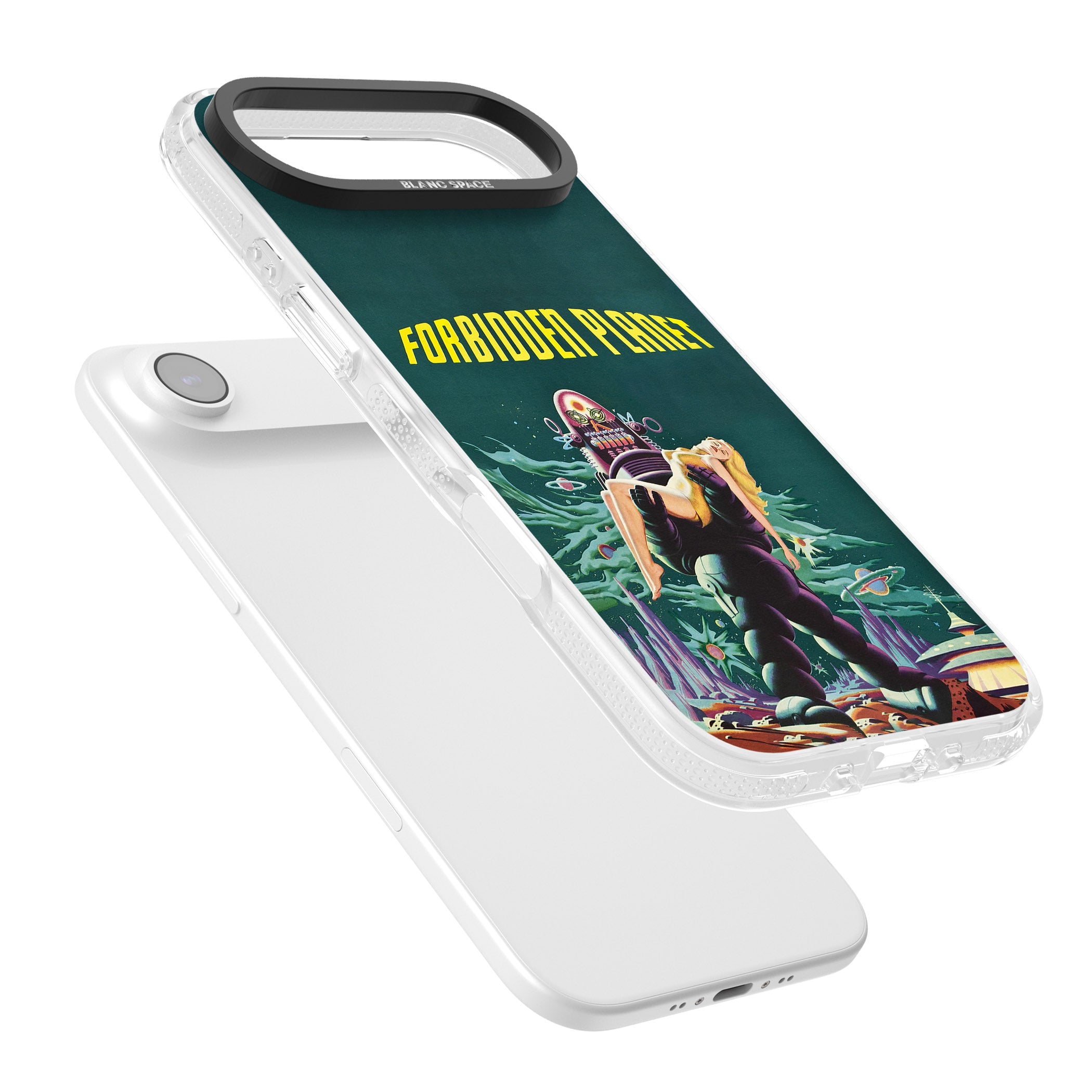 Forbidden Planet Poster iPhone 17 Air Impact Air Clear Phone Case Colours