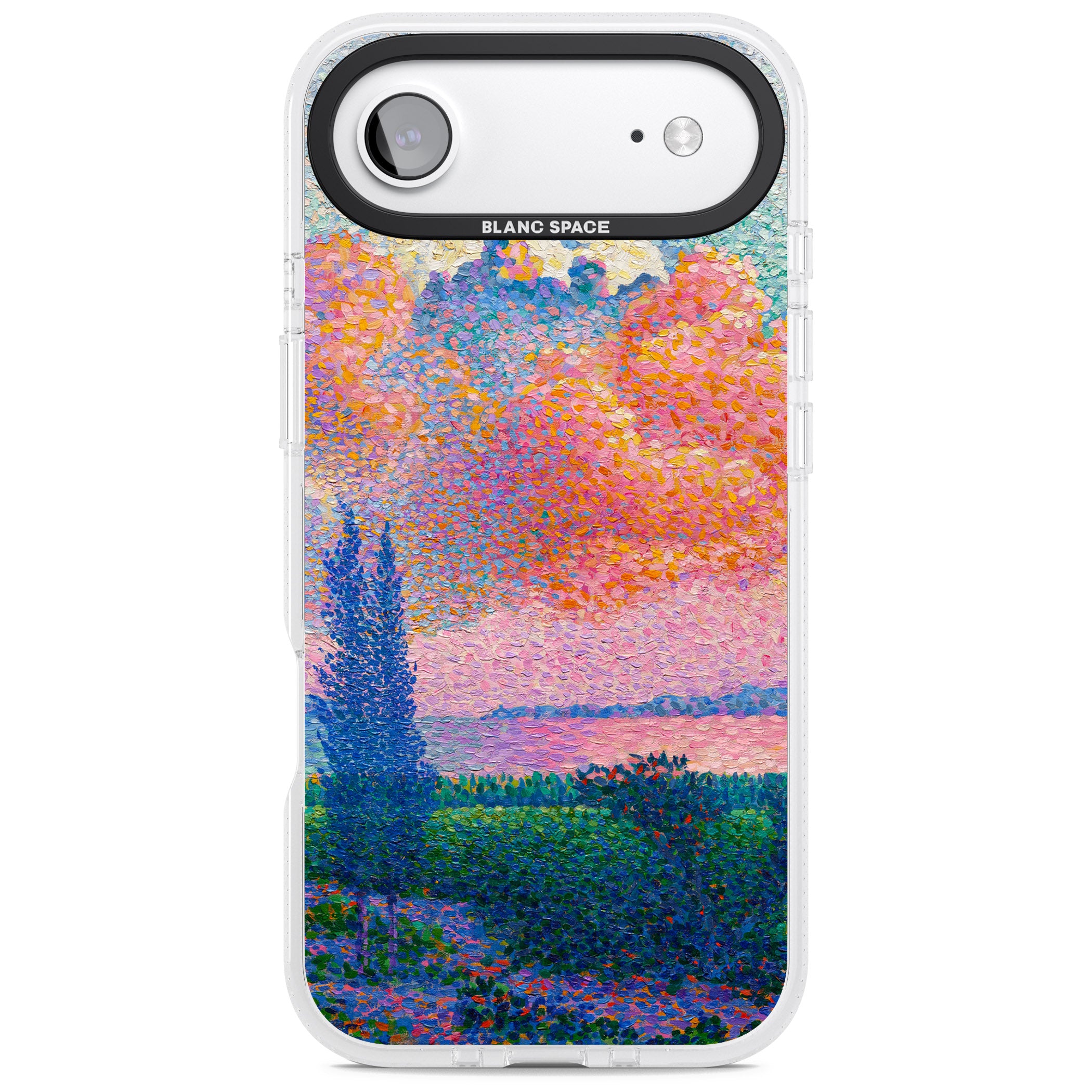 The Pink Cloud iPhone 17 Air Impact Air Clear Phone Case