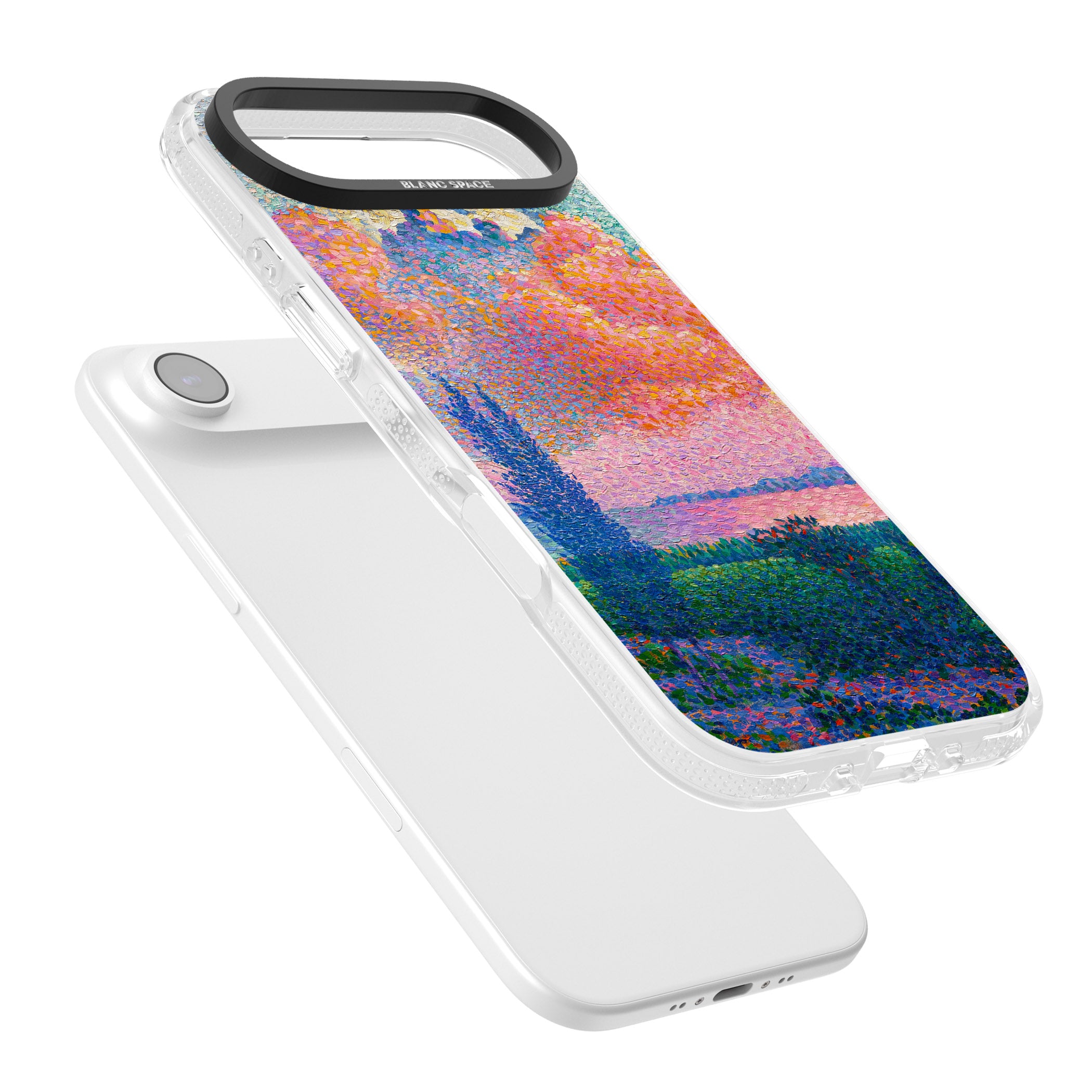 The Pink Cloud iPhone 17 Air Impact Air Clear Phone Case Colours