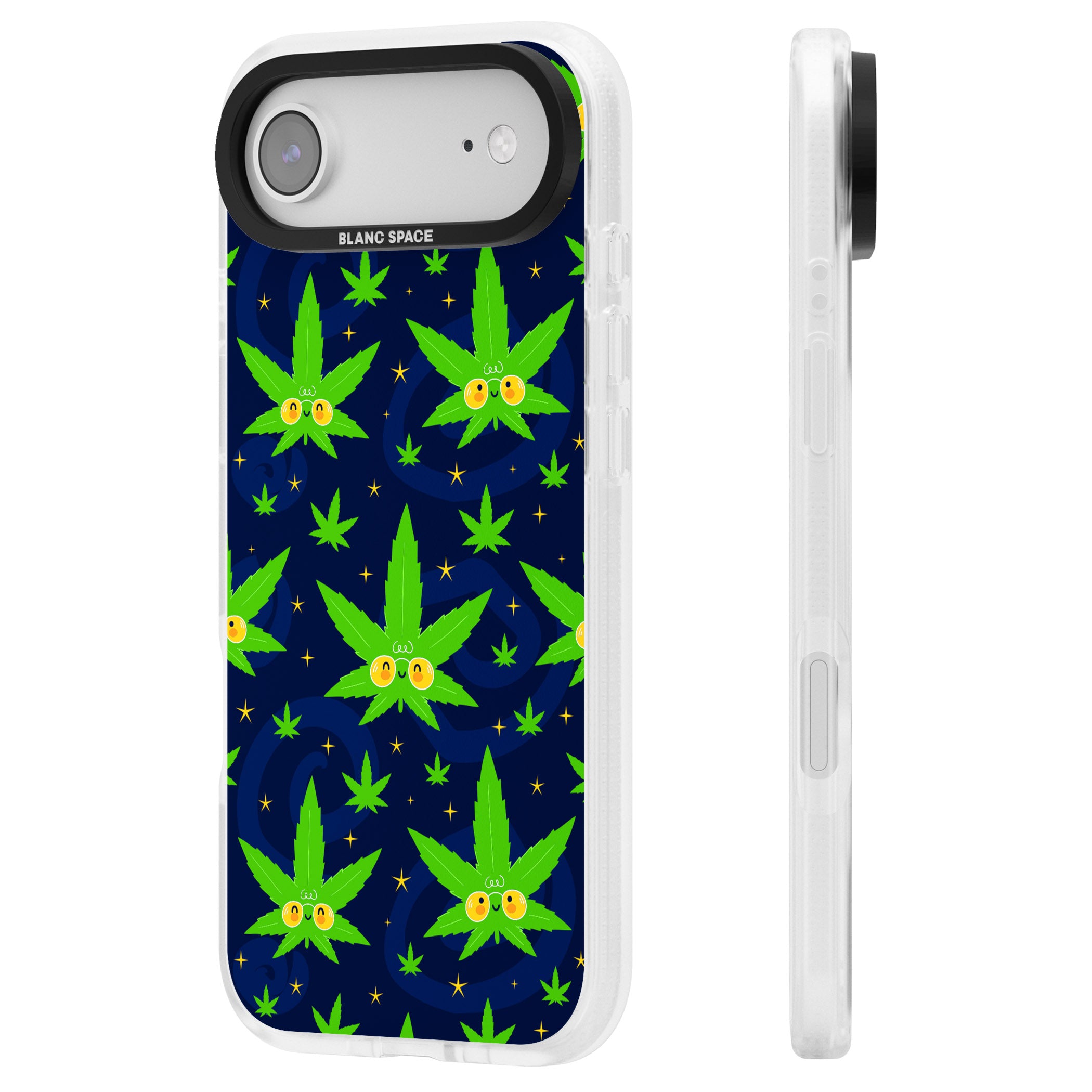 High Af iPhone 17 Air Impact Air Clear Phone Case Side Profile