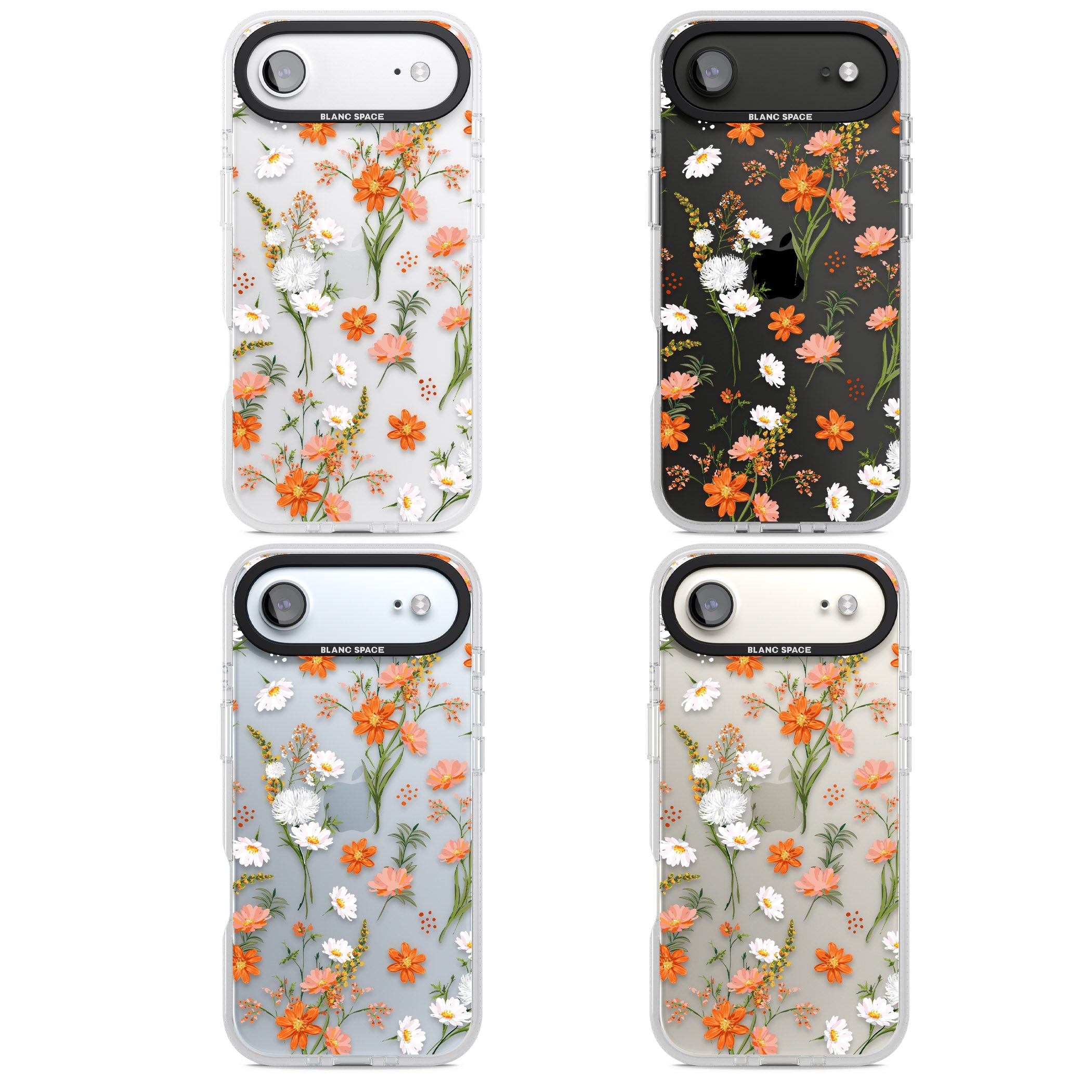 Sunset Wildflowers iPhone 17 Air Impact Air Clear Phone Case APT Impact Protection