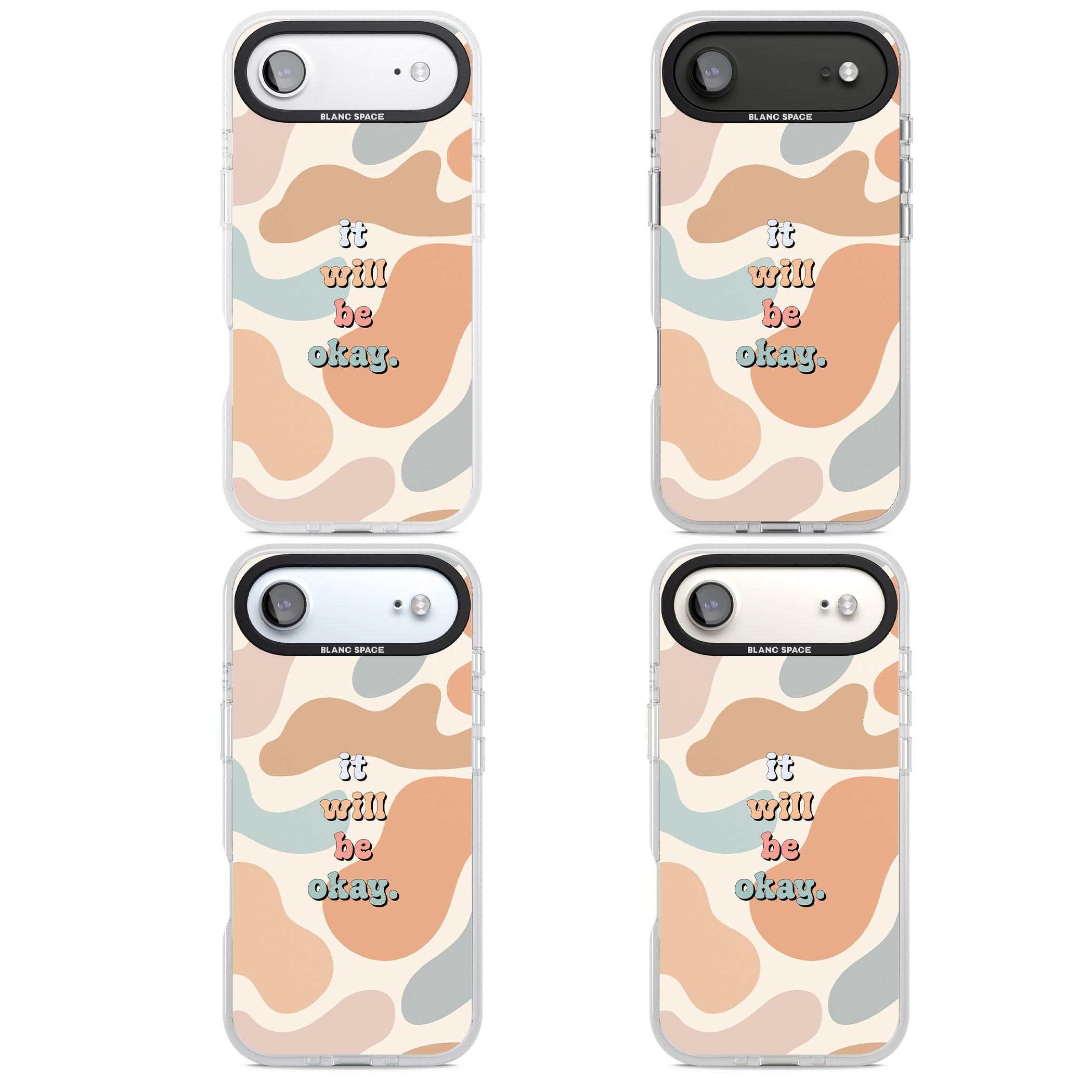 It Will Be Okay iPhone 17 Air Impact Air Clear Phone Case APT Impact Protection