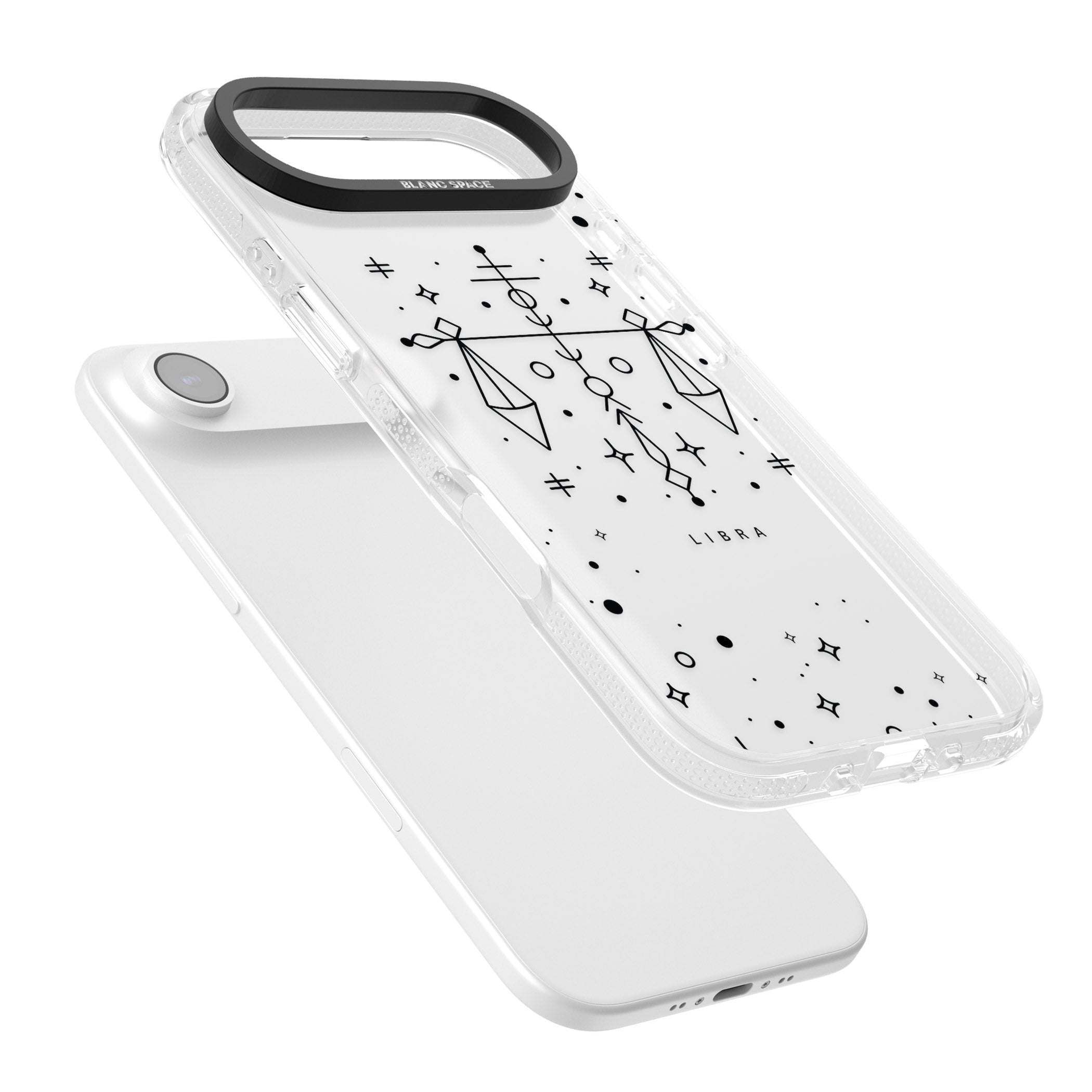 Libra Abstract Zodiac iPhone 17 Air Impact Air Clear Phone Case Colours