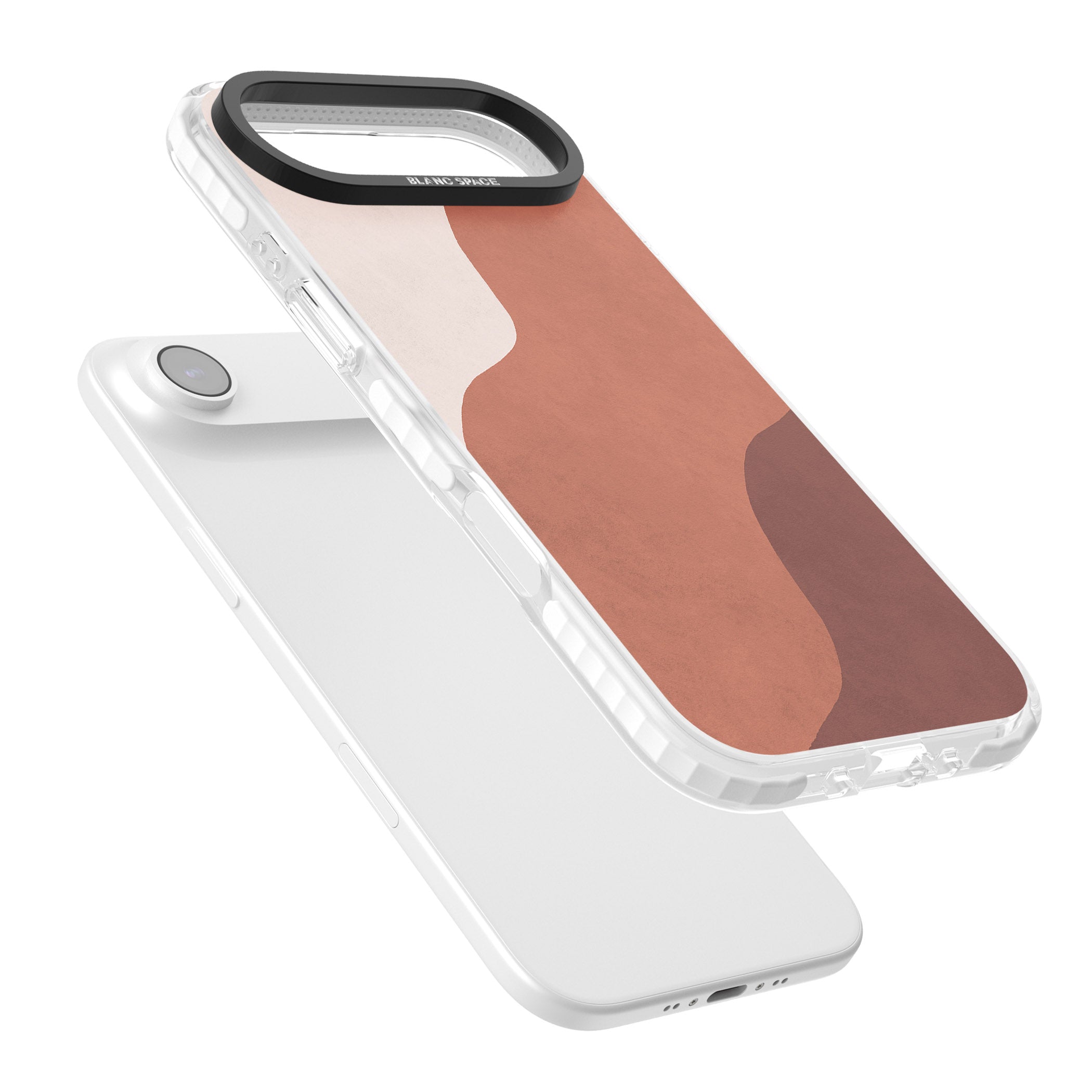 Lush Abstract Watercolour Design #3 iPhone 17 Air Impact Clear Phone Case Colours