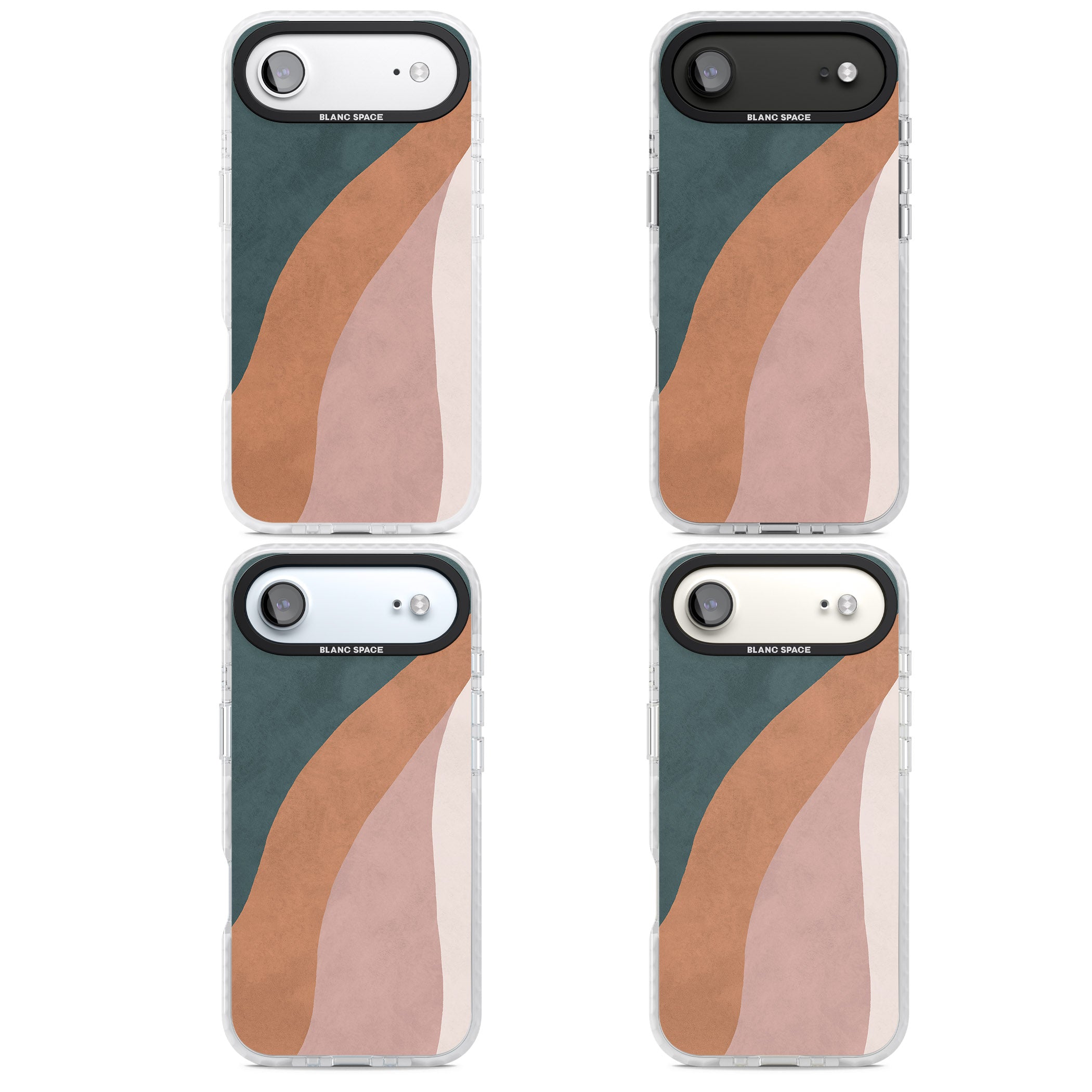 Earthwave Abstract iPhone 17 Air Impact Clear Phone Case APT Impact Protection