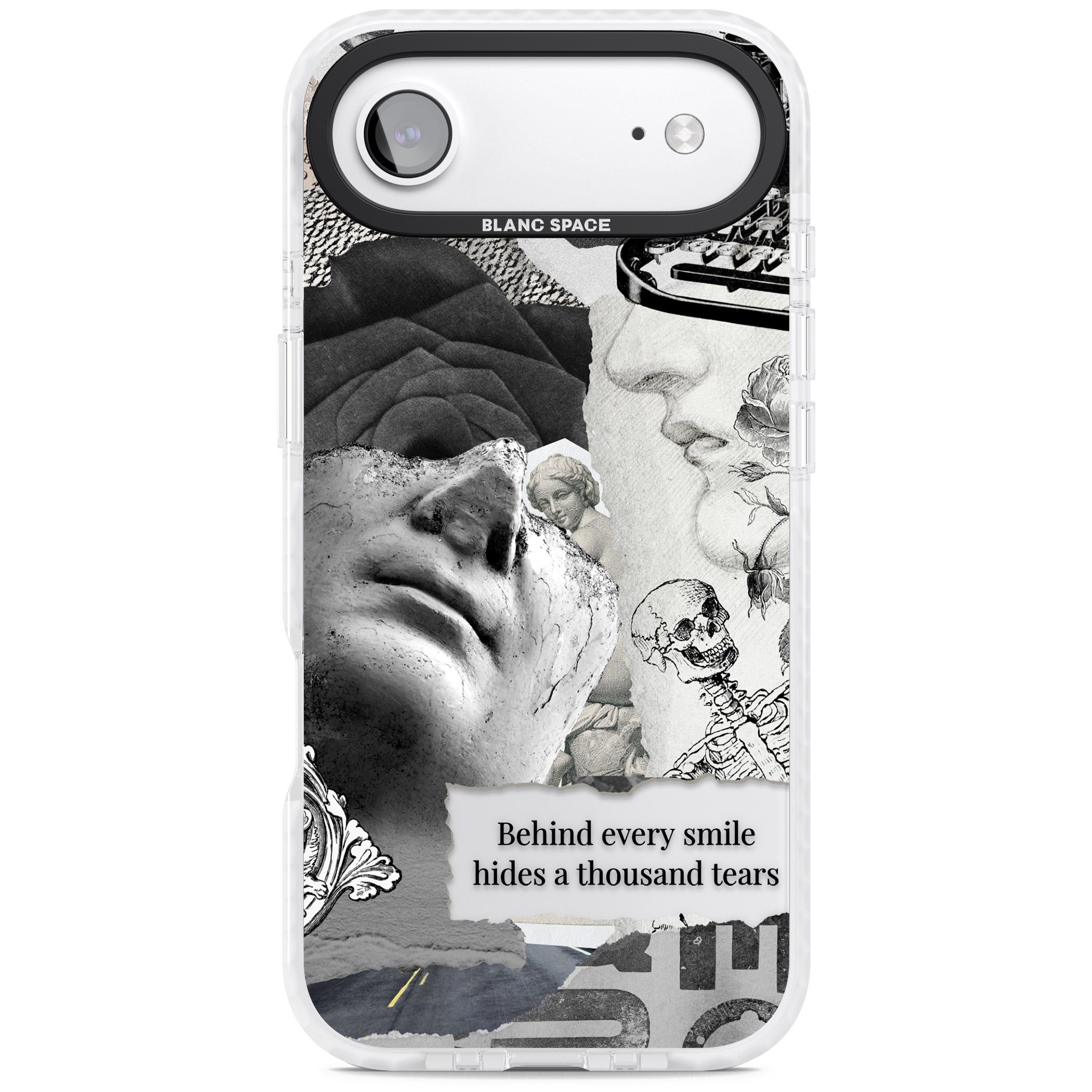 Behind Every Smile iPhone 17 Air Impact Clear Phone Case