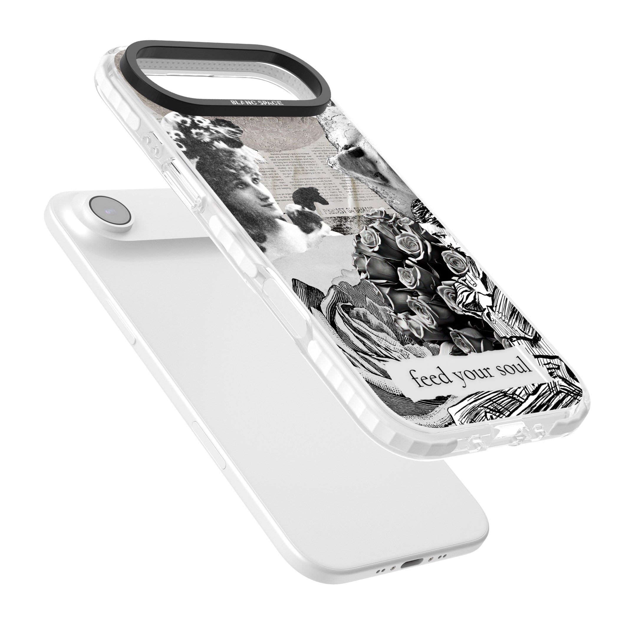 Feed Your Soul iPhone 17 Air Impact Clear Phone Case Colours