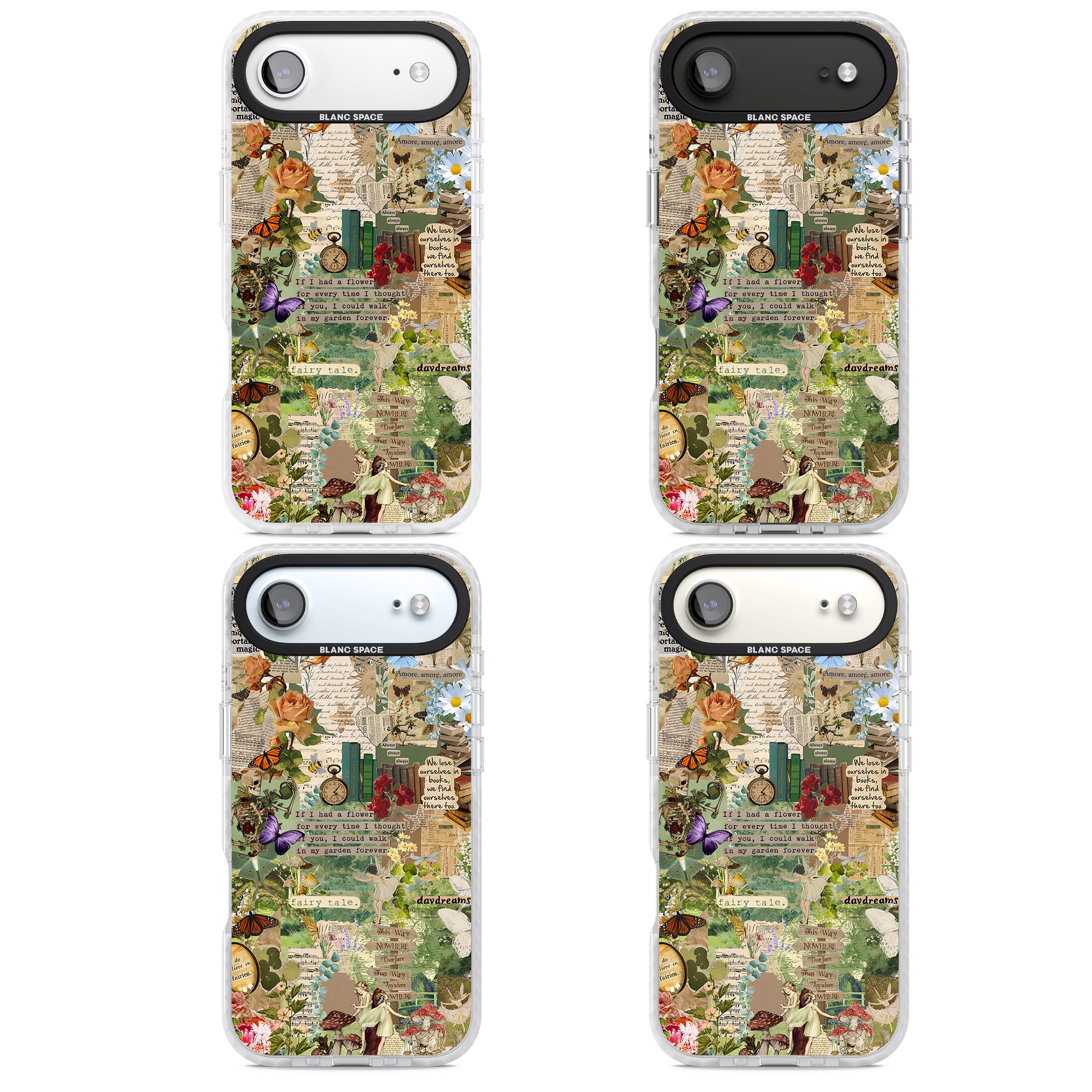 Enchanted Collage iPhone 17 Air Impact Clear Phone Case APT Impact Protection