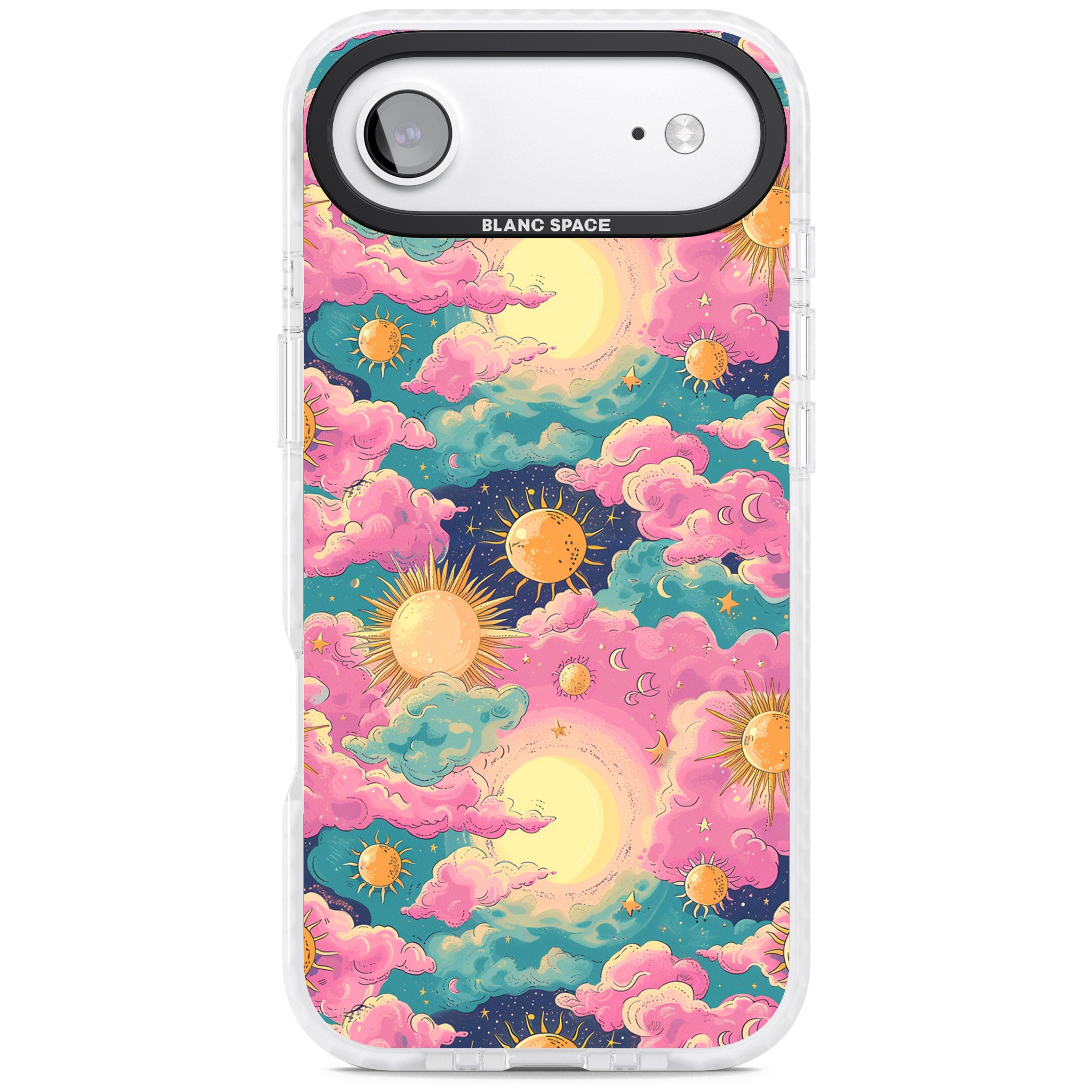 Starlight Clouds iPhone 17 Air Impact Clear Phone Case