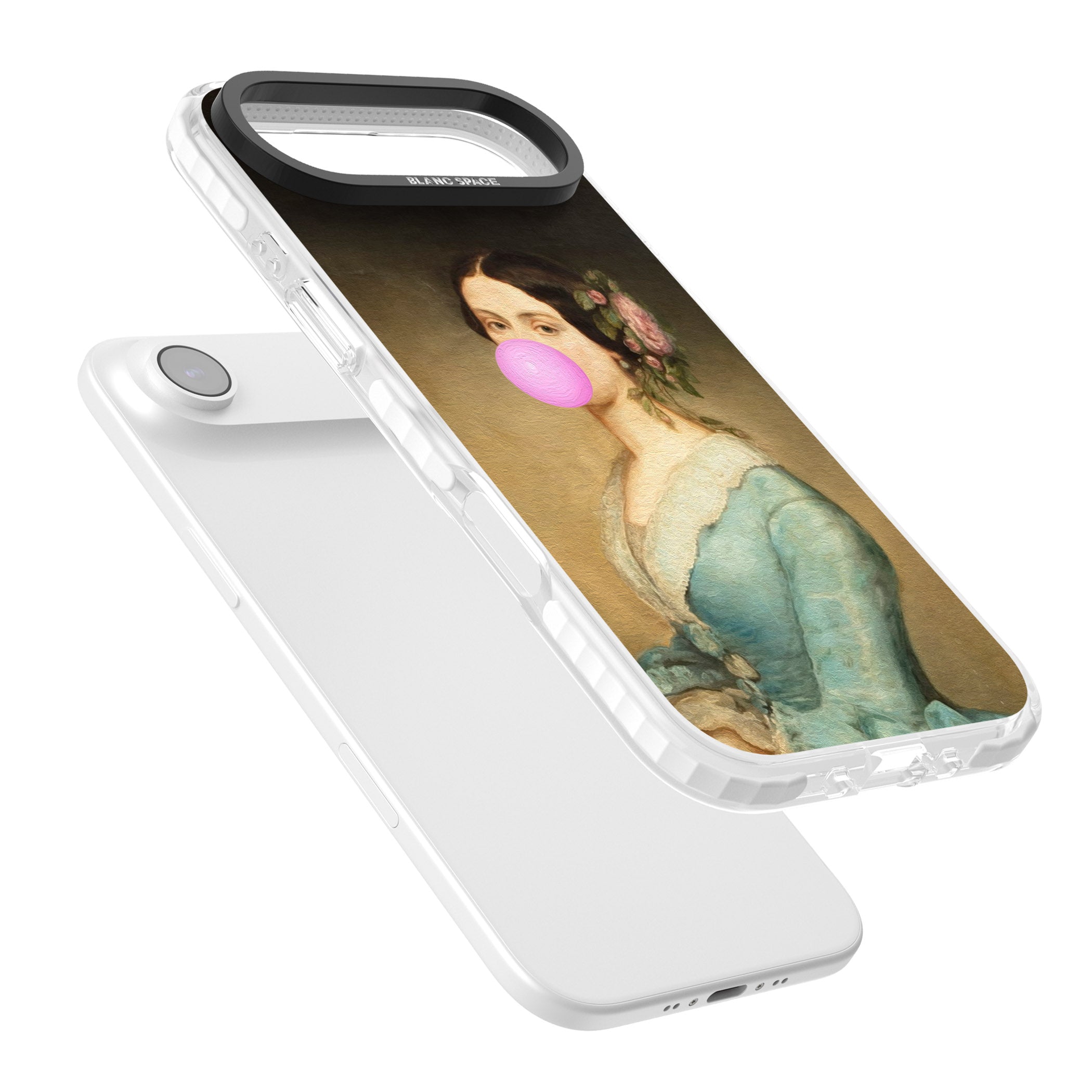 Bubblegum Renaissance iPhone 17 Air Impact Clear Phone Case Colours