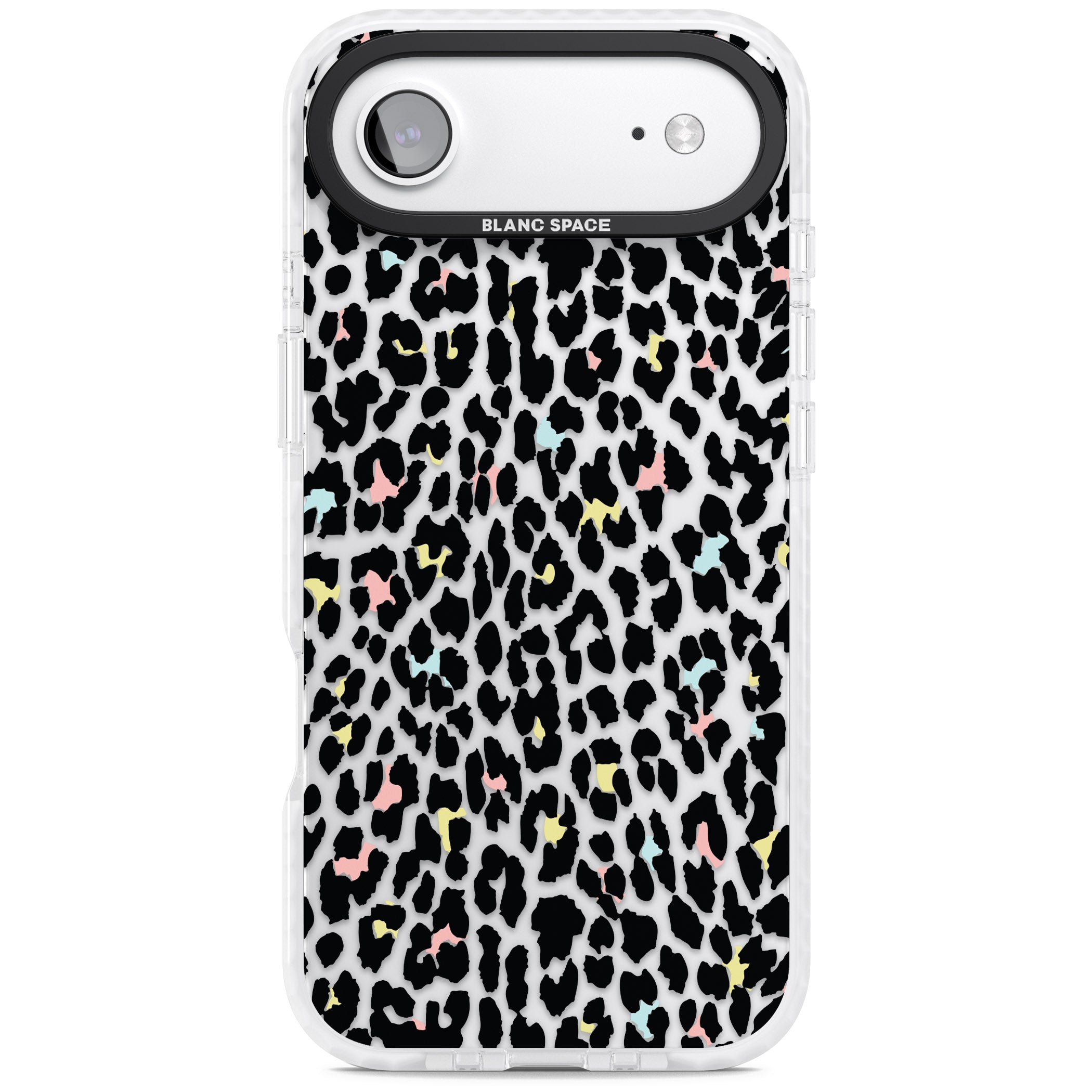 Pastel Leopard Print iPhone 17 Air Impact Clear Phone Case