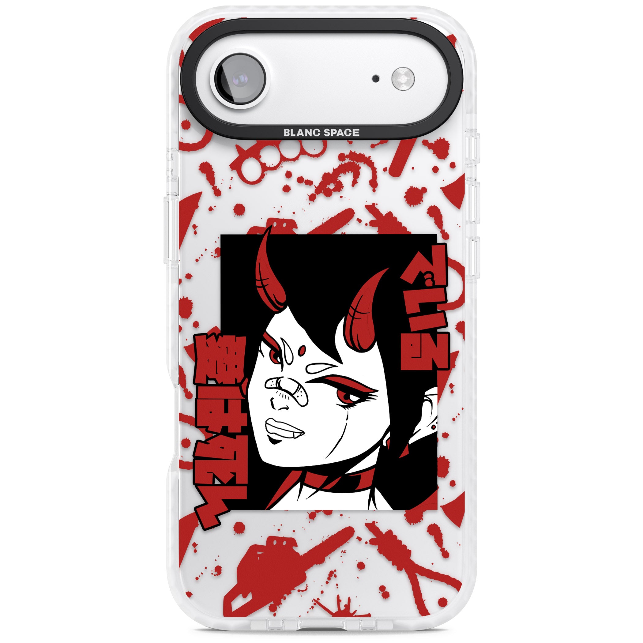 She'S A Devil iPhone 17 Air Impact Clear Phone Case