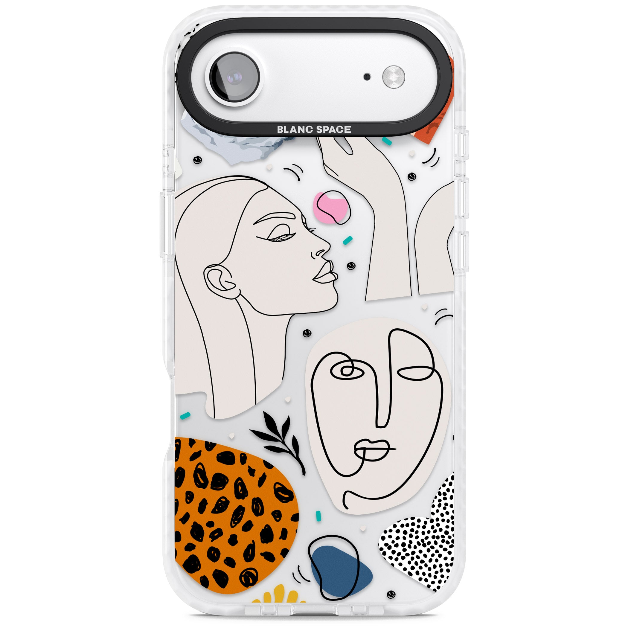 Artistic Expression Scrapbook iPhone 17 Air Impact Clear Phone Case