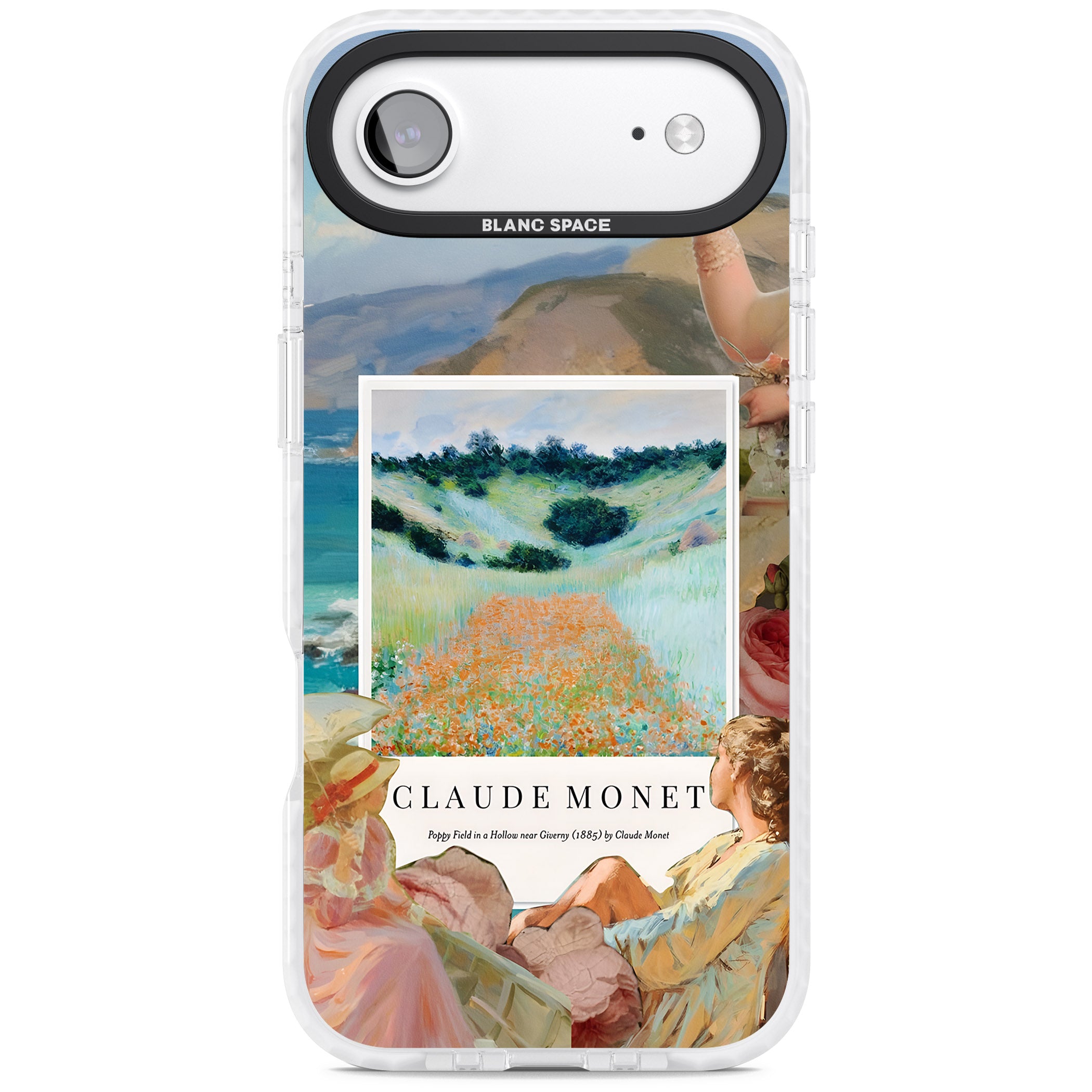 Monet Poppy Field iPhone 17 Air Impact Clear Phone Case