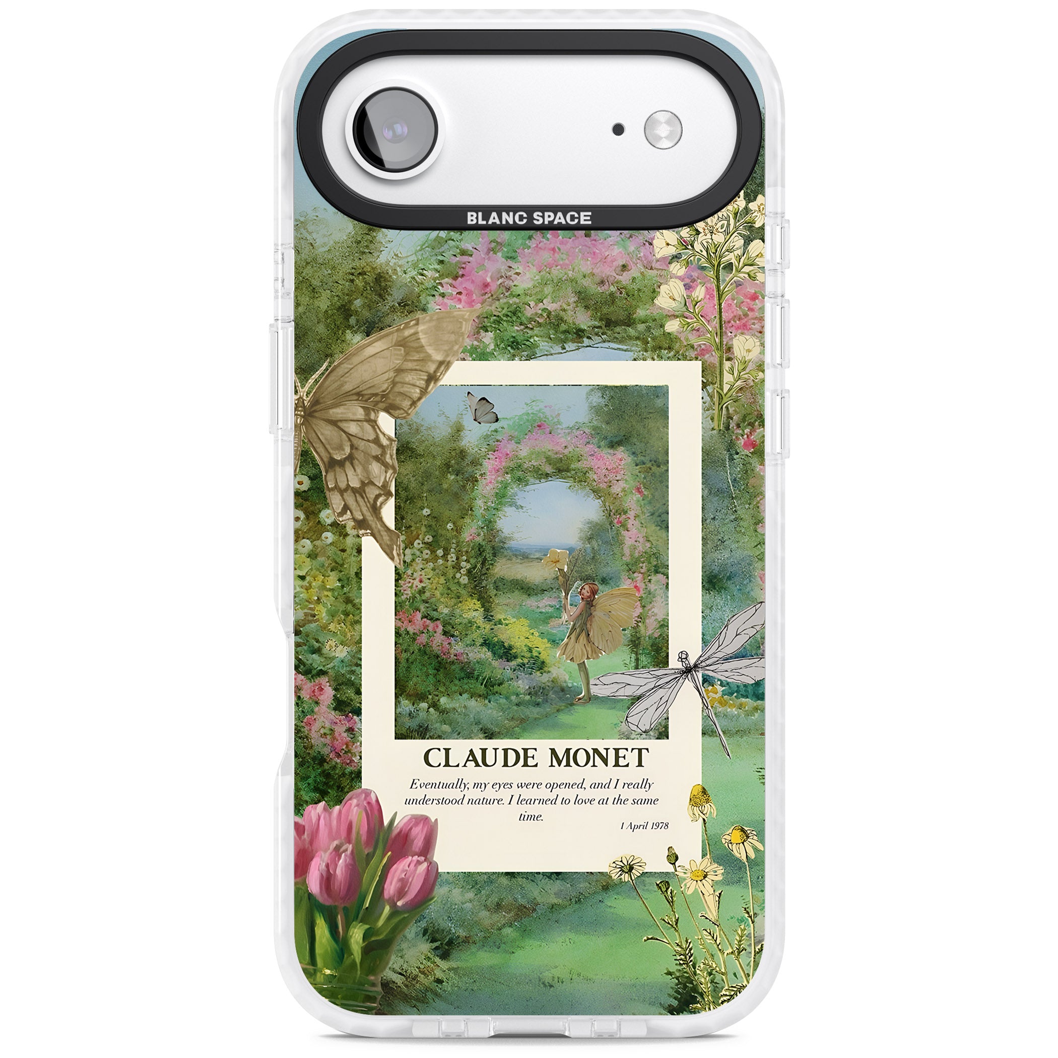 Monet Fairy Garden iPhone 17 Air Impact Clear Phone Case