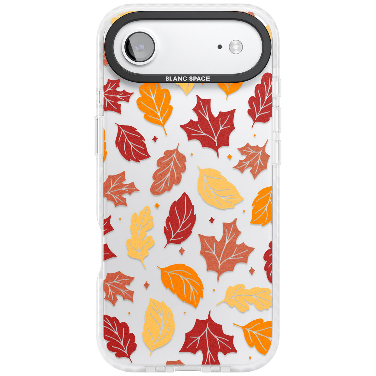 Autumn Leaves iPhone Air Impact Clear Phone Case front