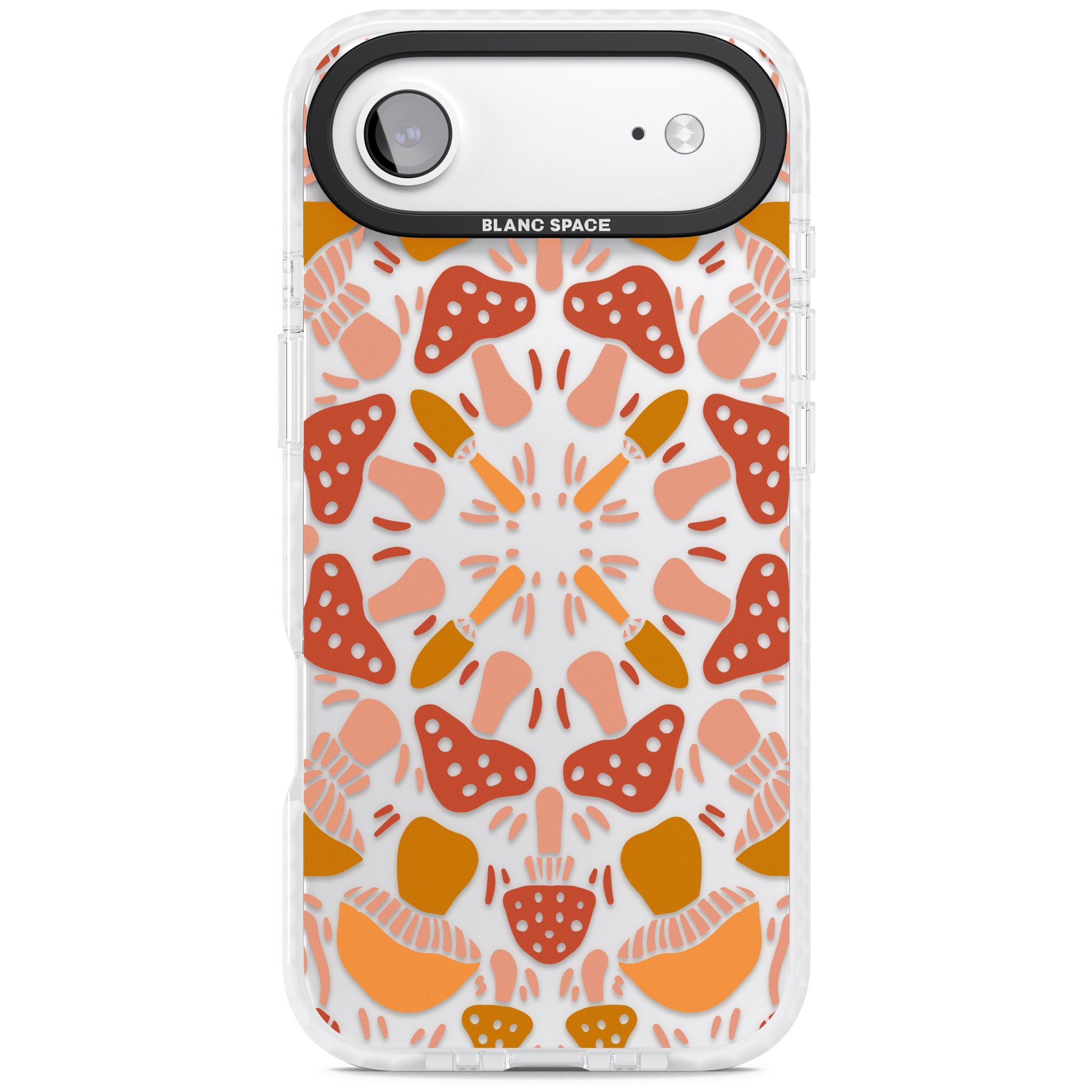 Mushroom Medley iPhone 17 Air Impact Clear Phone Case
