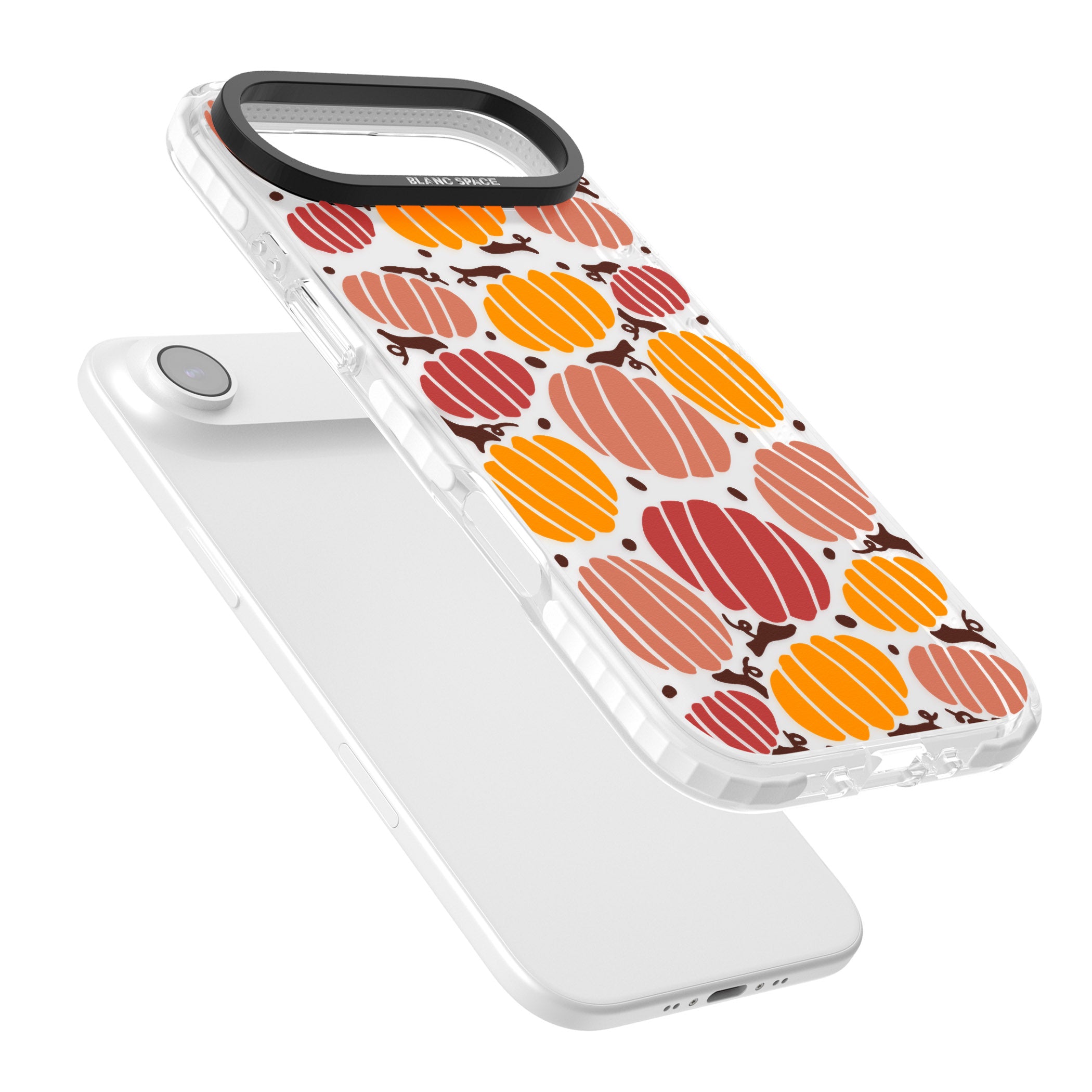 Autumn Pumpkin Patch iPhone 17 Air Impact Clear Phone Case Colours
