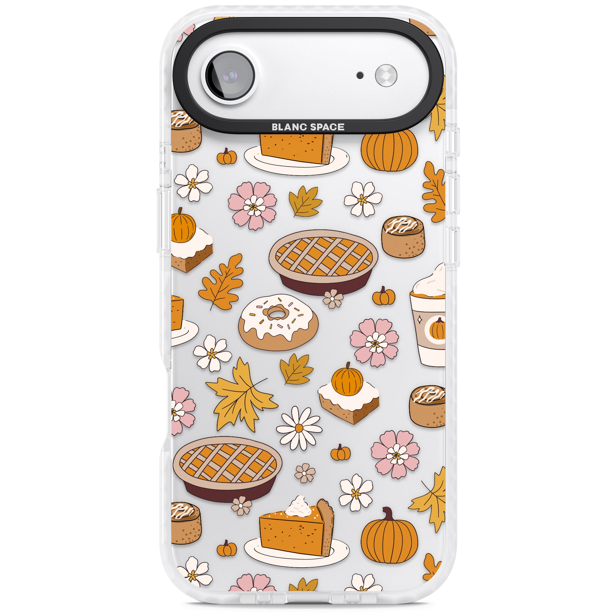 Pumpkin Pie Autumn Treats iPhone 17 Air Impact Clear Phone Case