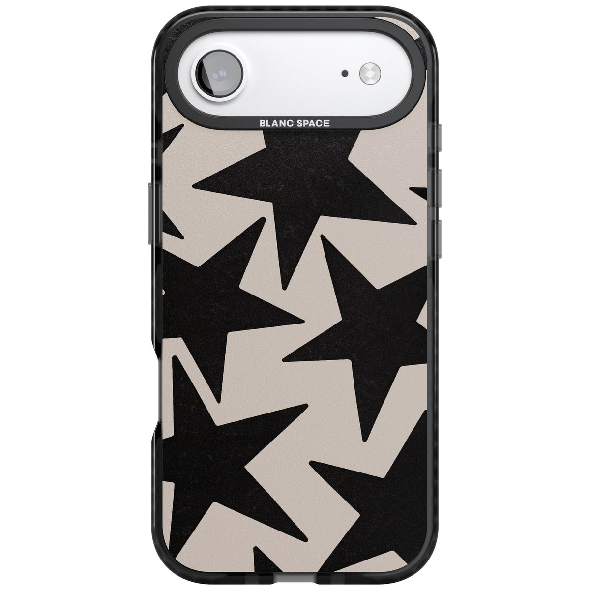 Black Superstars iPhone Air Impact Black Phone Case front