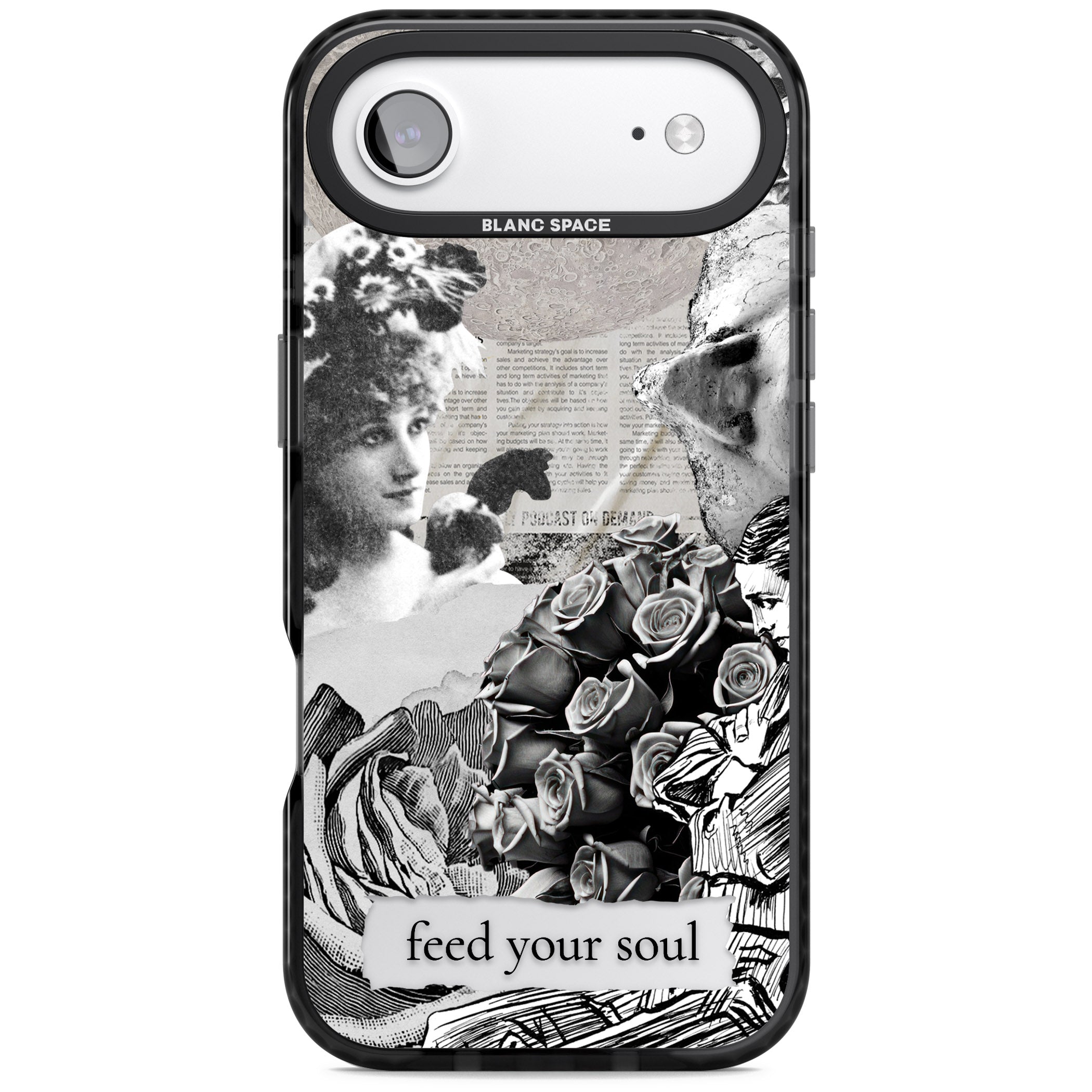 Feed Your Soul iPhone 17 Air Impact Black Phone Case
