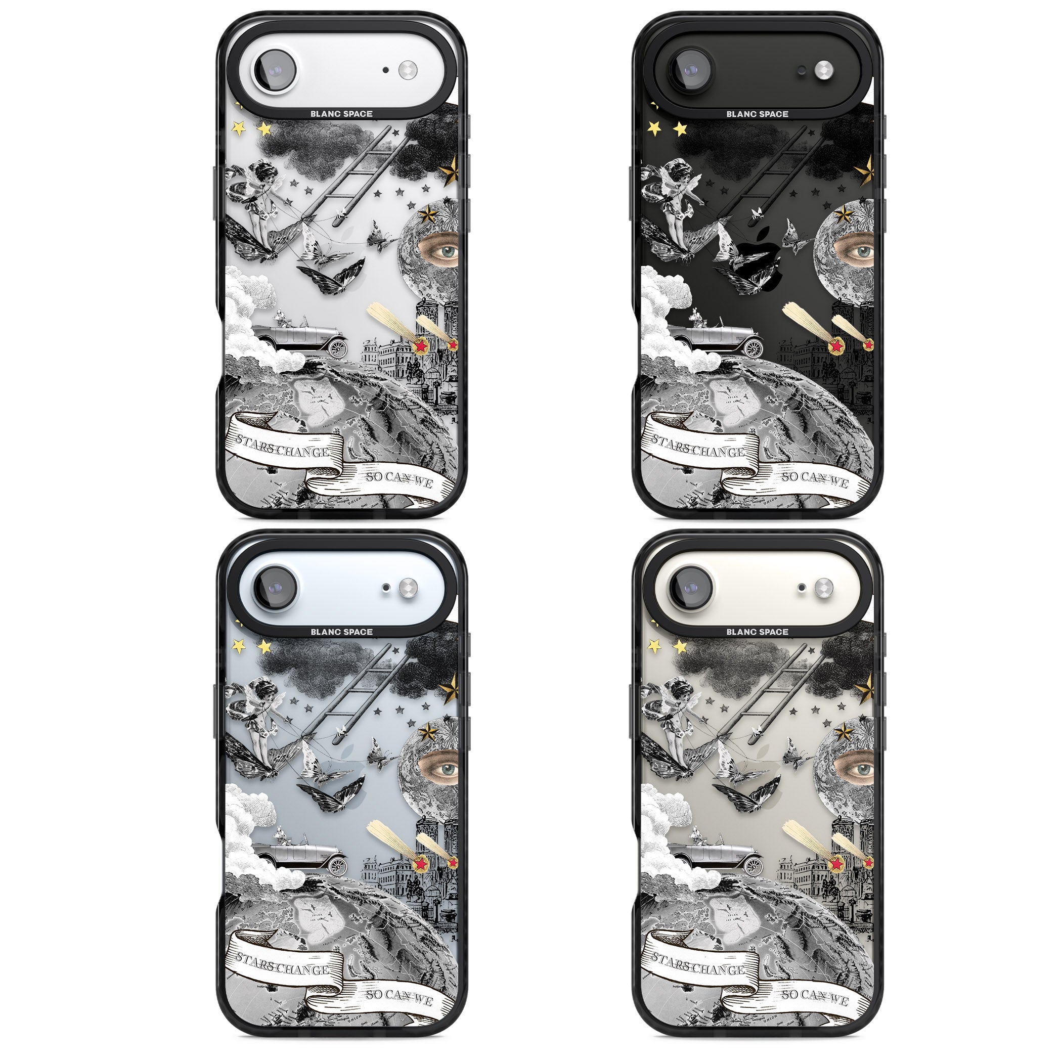 Stars Change So Can We iPhone 17 Air Impact Black Phone Case APT Impact Protection