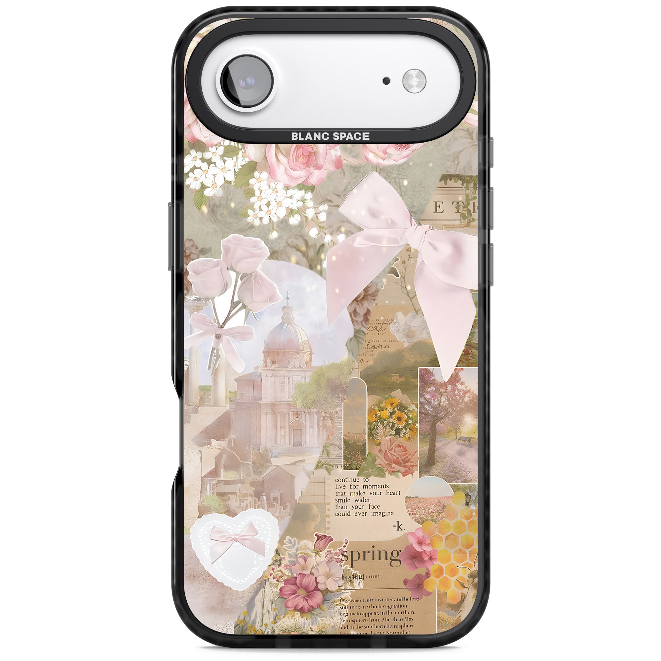 Coquette Collage iPhone 17 Air Impact Black Phone Case