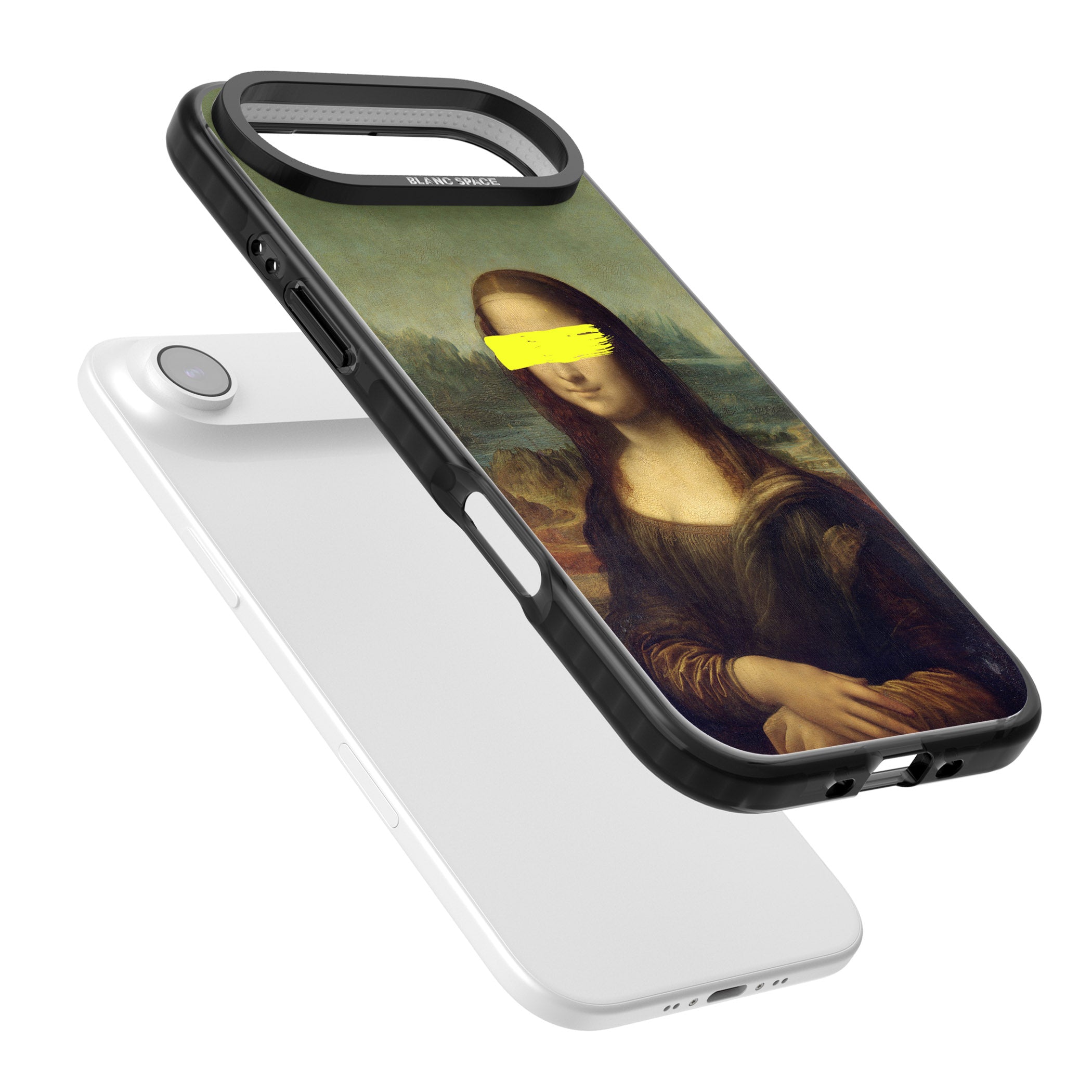 Vandaled Mona Lisa iPhone 17 Air Impact Black Phone Case Colours