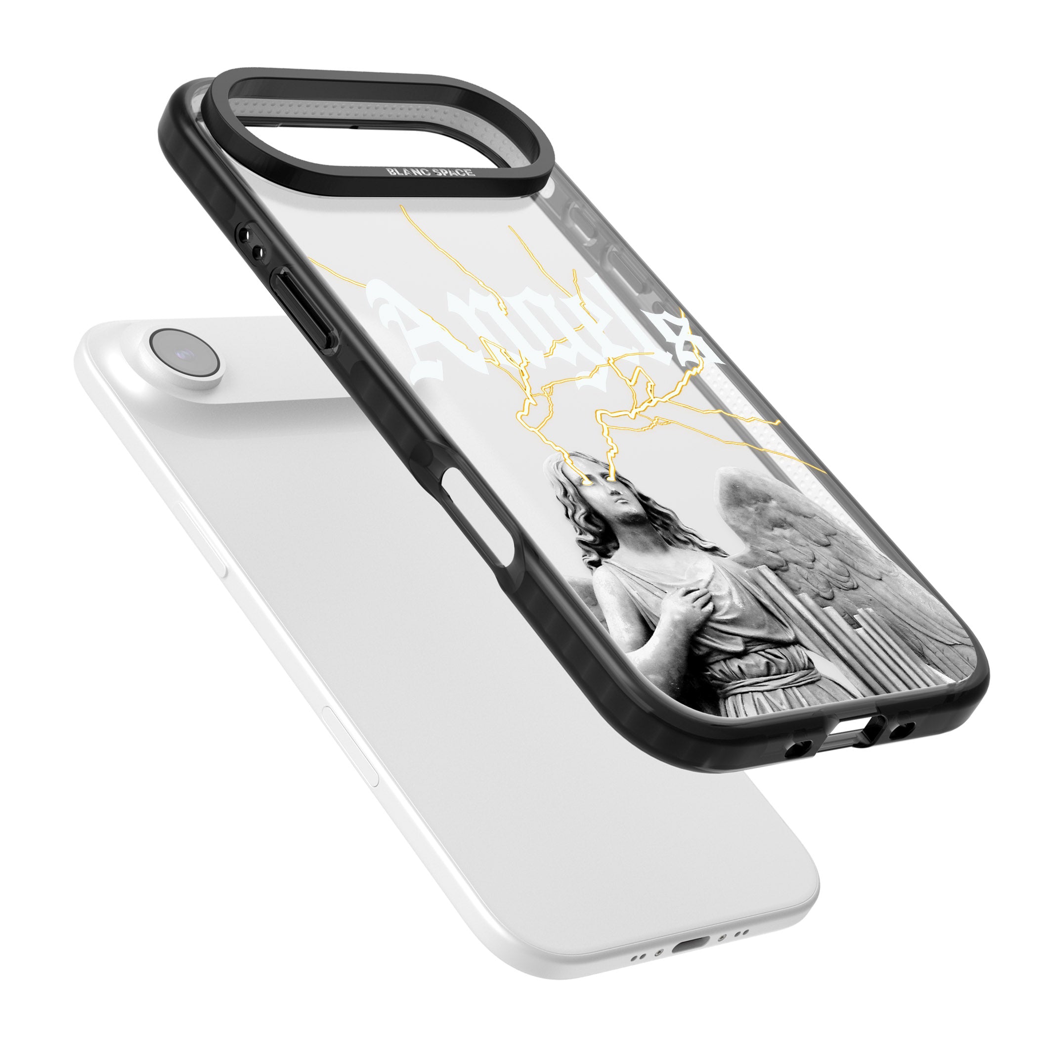 Angels iPhone 17 Air Impact Black Phone Case Colours