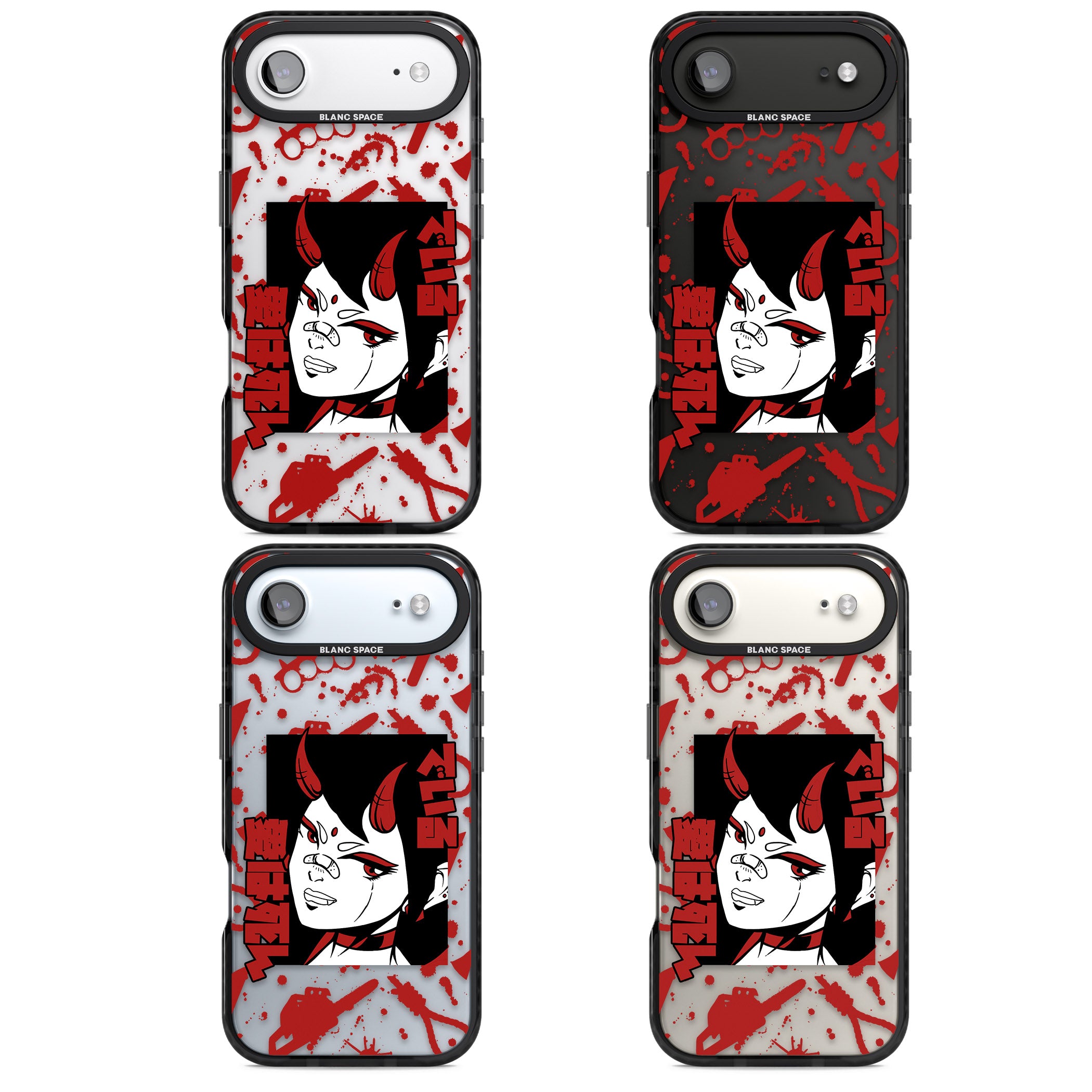 She'S A Devil iPhone 17 Air Impact Black Phone Case APT Impact Protection