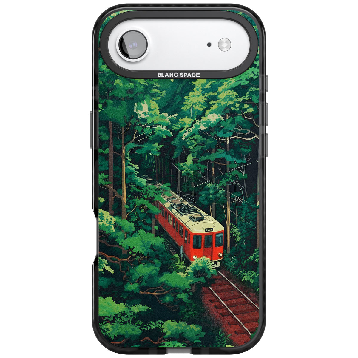 Railway In Toyama iPhone Air Impact Black Phone Case front