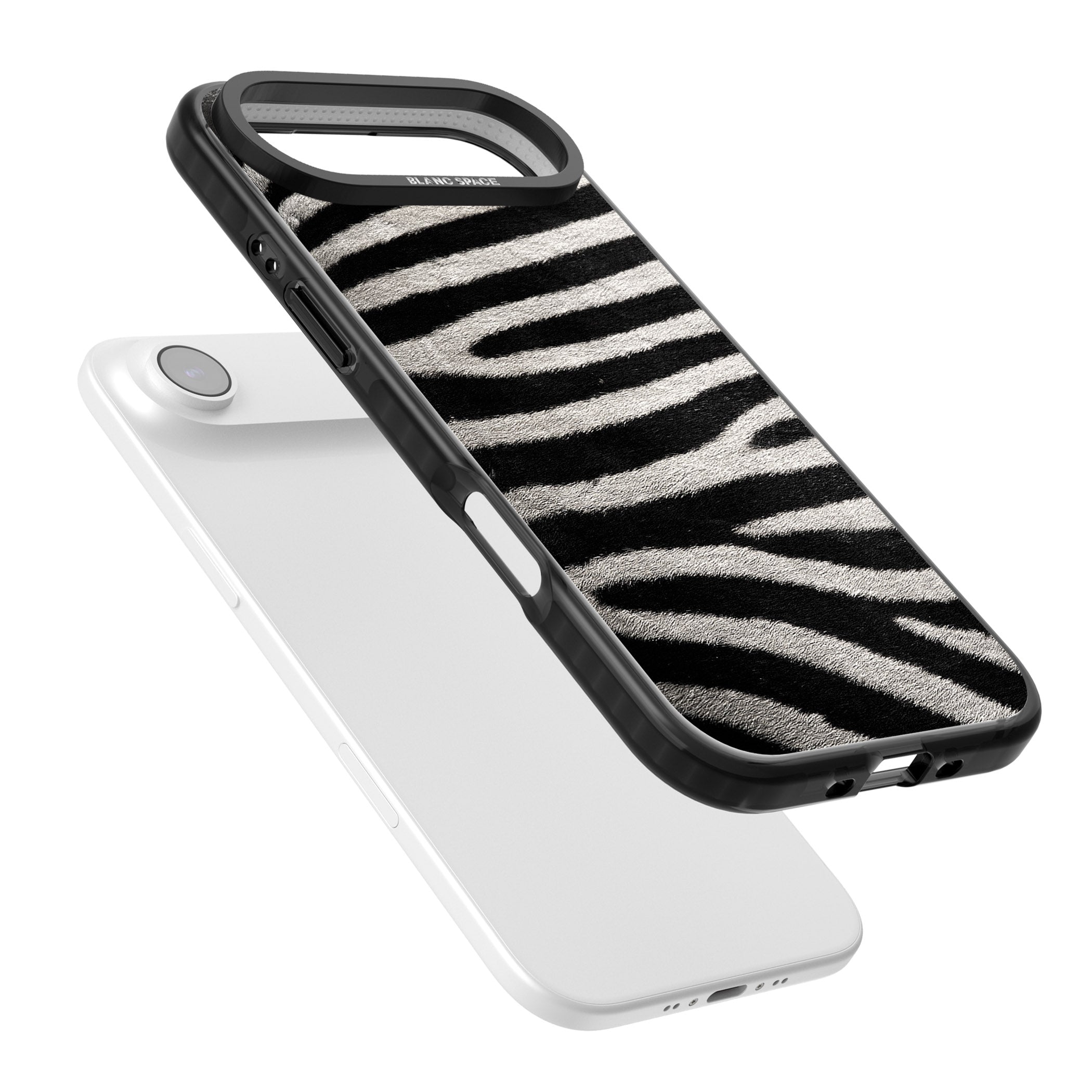 Zebra Print iPhone 17 Air Impact Black Phone Case Colours