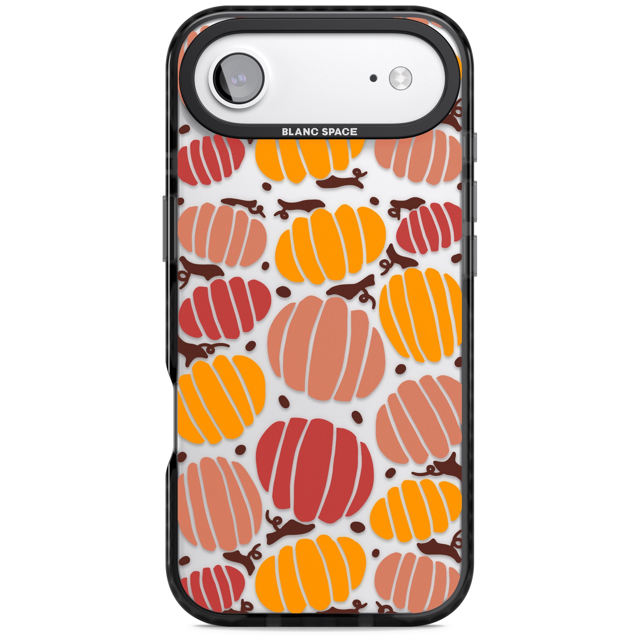 Autumn Pumpkin Patch iPhone 17 Air Impact Black Phone Case