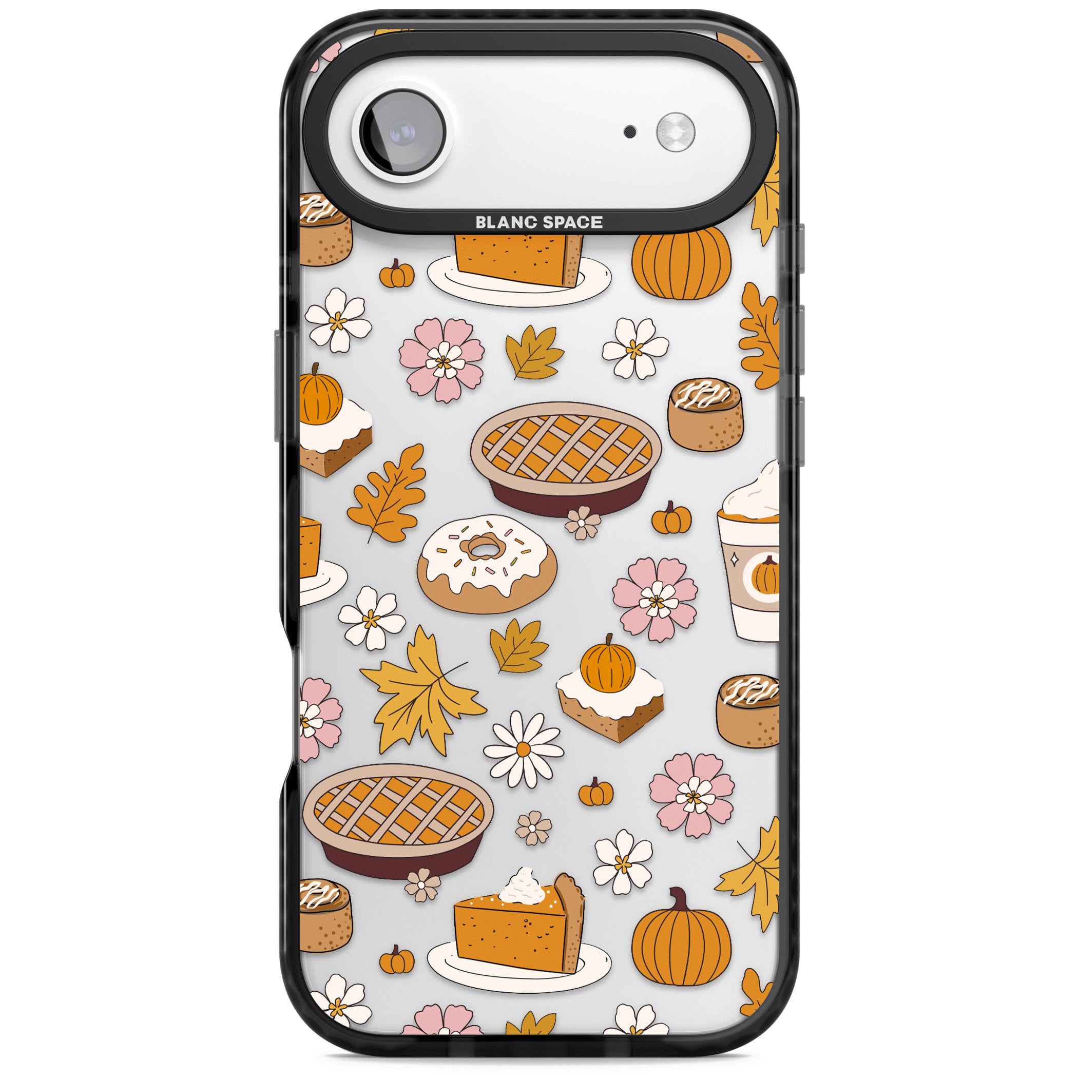 Pumpkin Pie Autumn Treats iPhone 17 Air Impact Black Phone Case