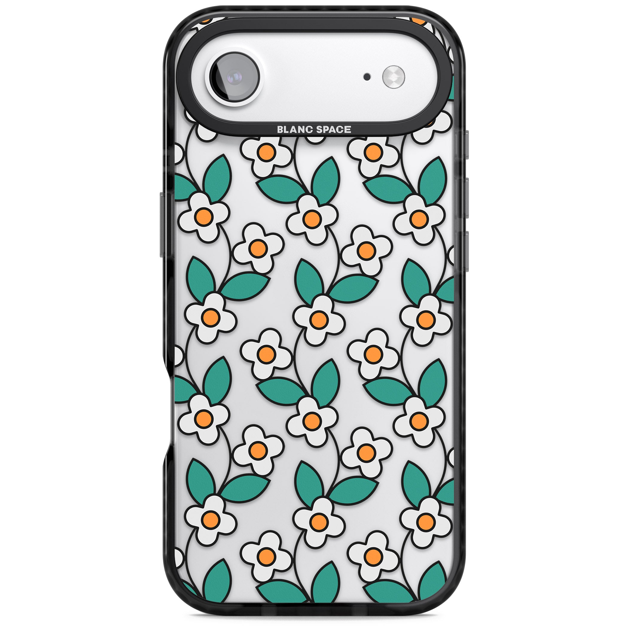 Spring Daisies iPhone 17 Air Impact Black Phone Case