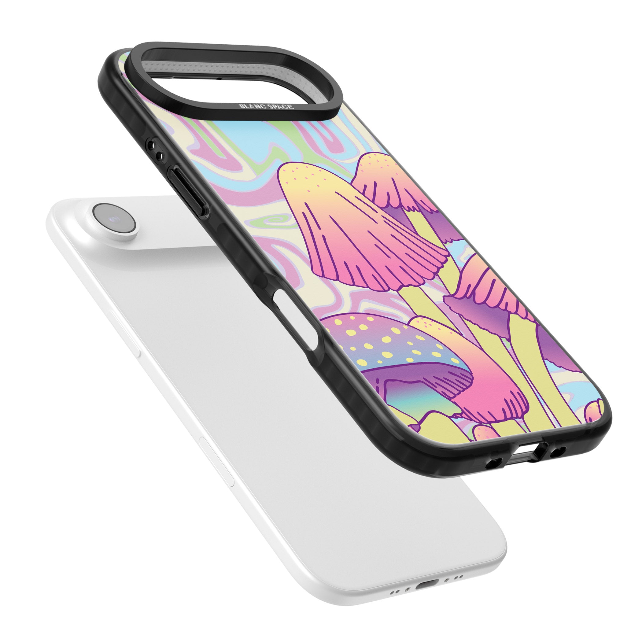 Shroomin' iPhone 17 Air Impact Black Phone Case Colours