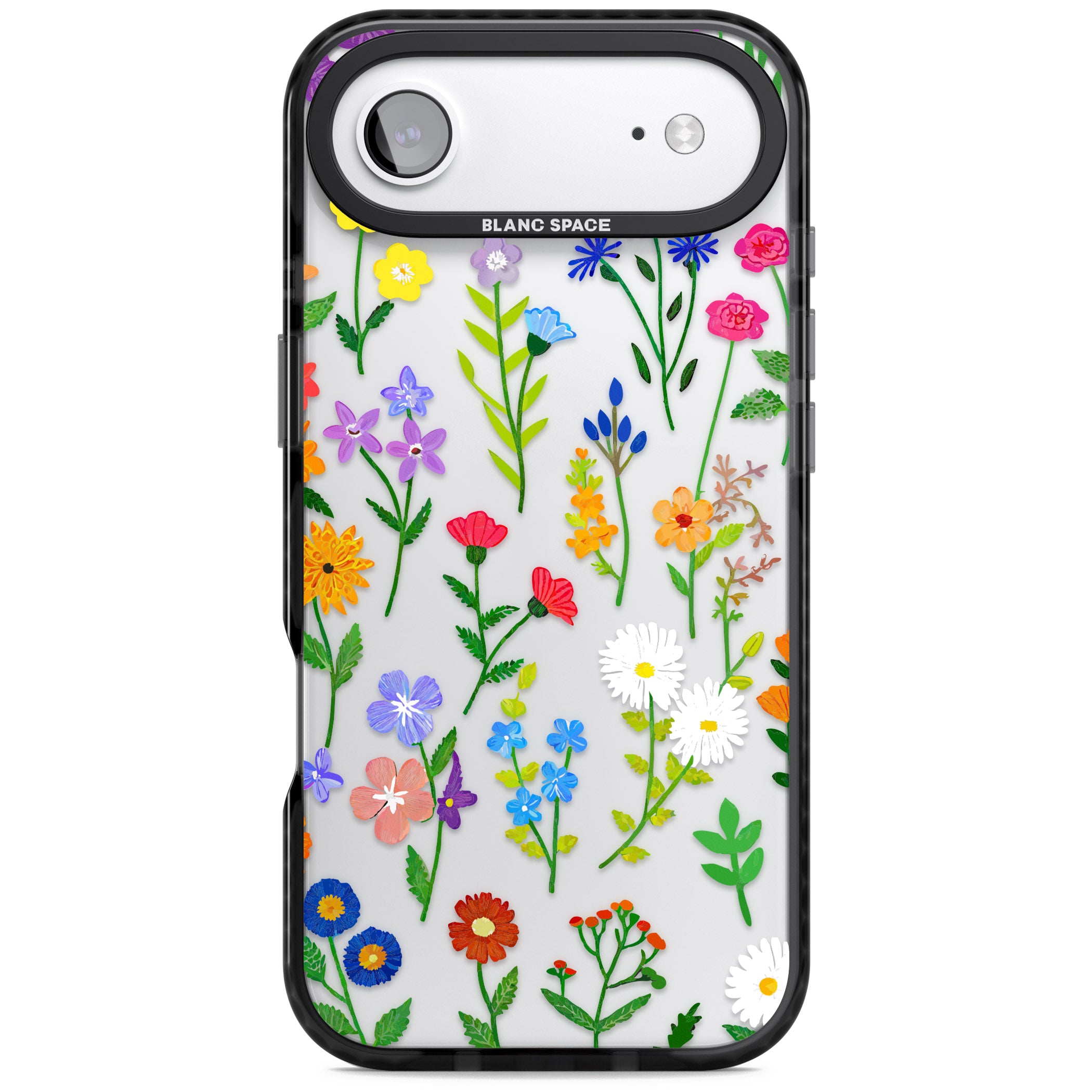 Wildflower Garden iPhone 17 Air Impact Black Phone Case