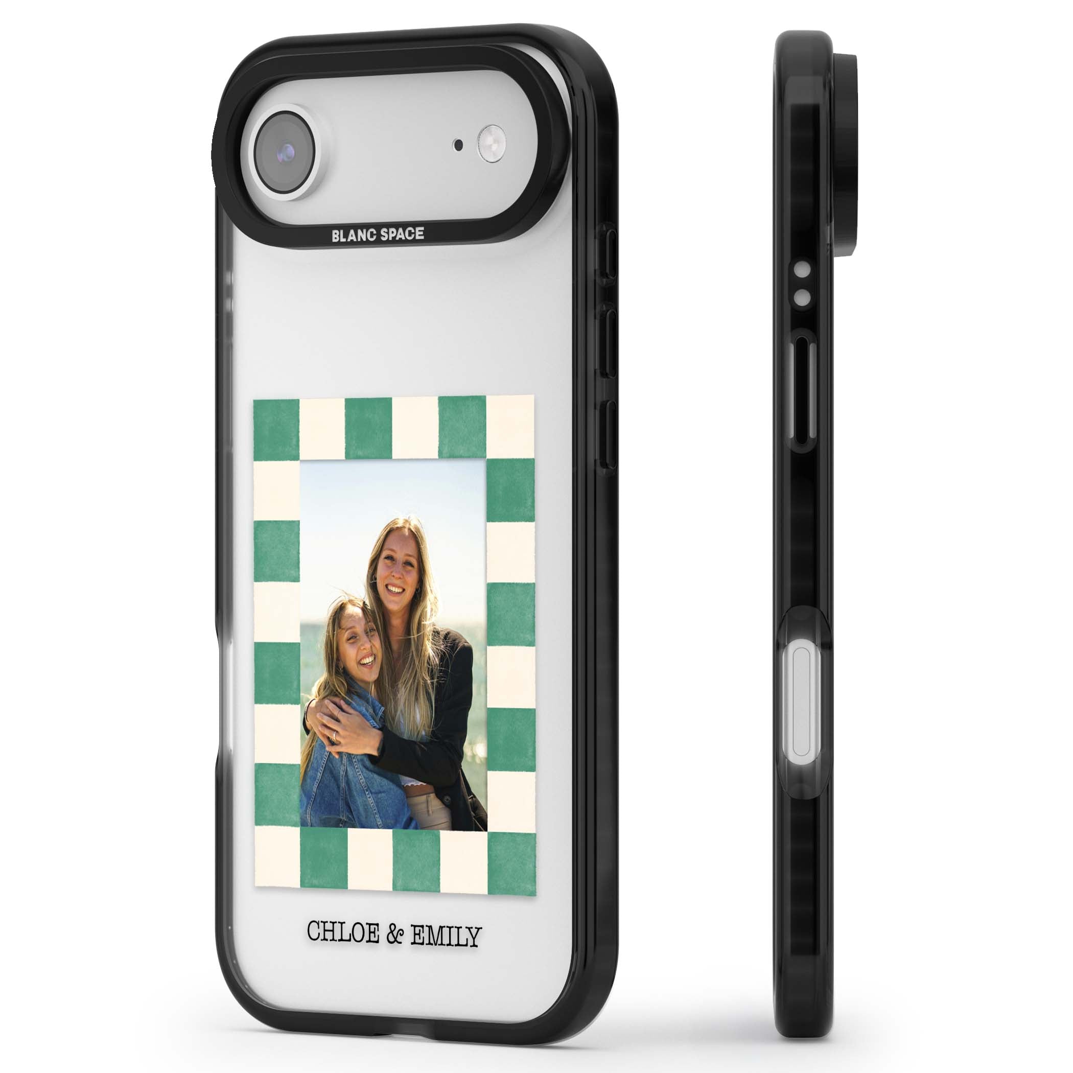 Personalised Seafoam Check Photo