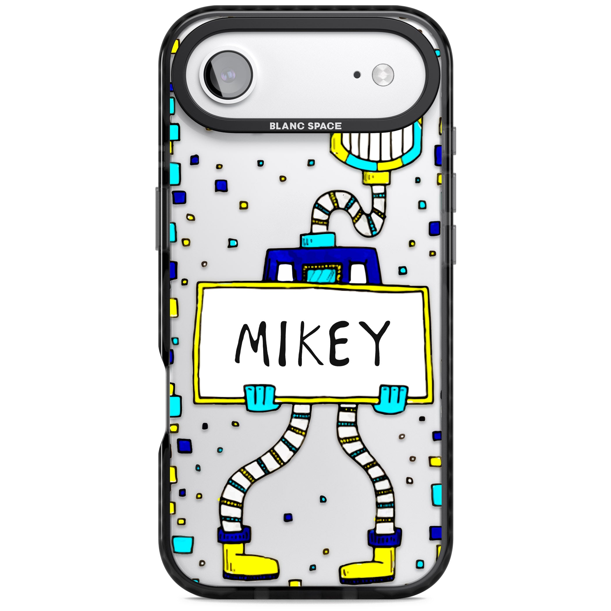 Personalised Tubes Guy iPhone 17 Air Impact Black Phone Case