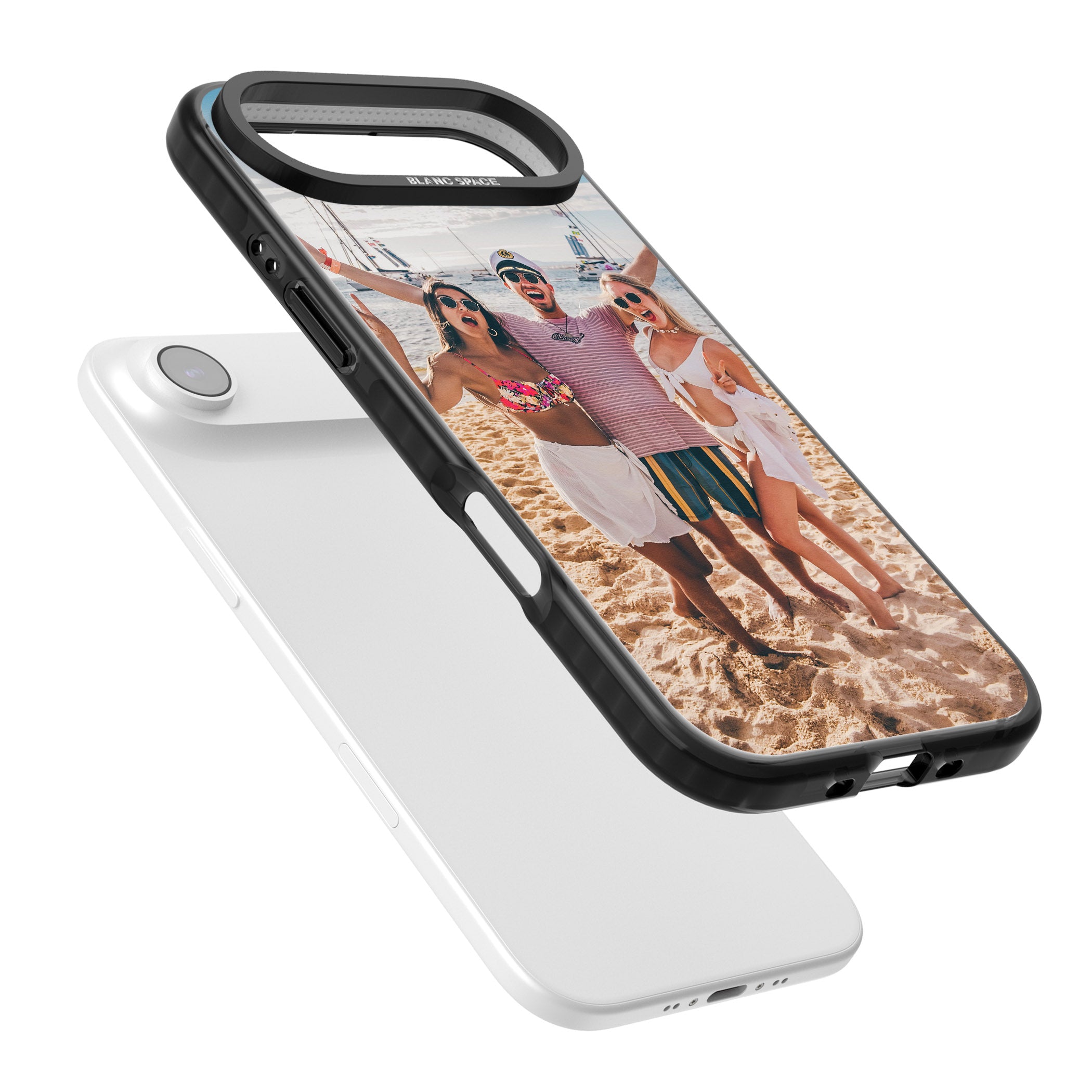 Personalised Photo iPhone 17 Air Impact Black Phone Case Colours