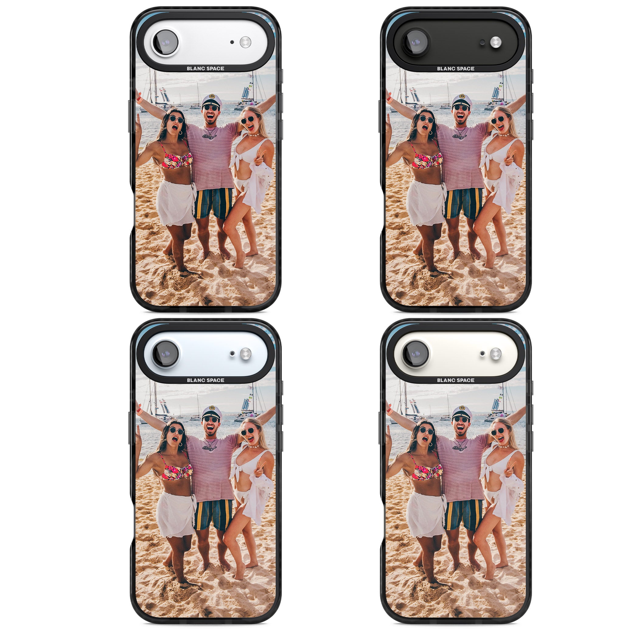 Personalised Photo iPhone 17 Air Impact Black Phone Case APT Impact Protection