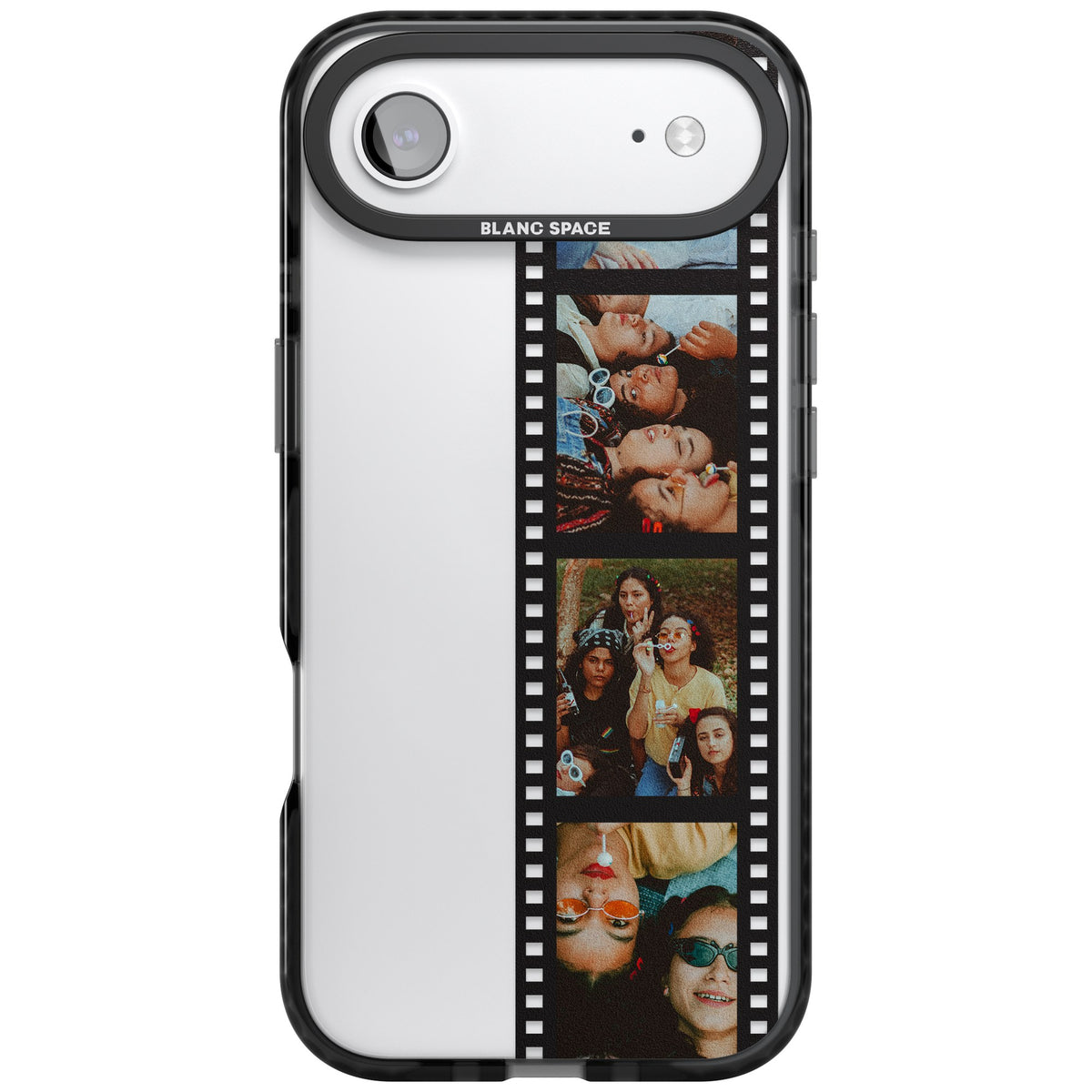 Personalised Photo Film Strip iPhone Air Impact Black Phone Case front