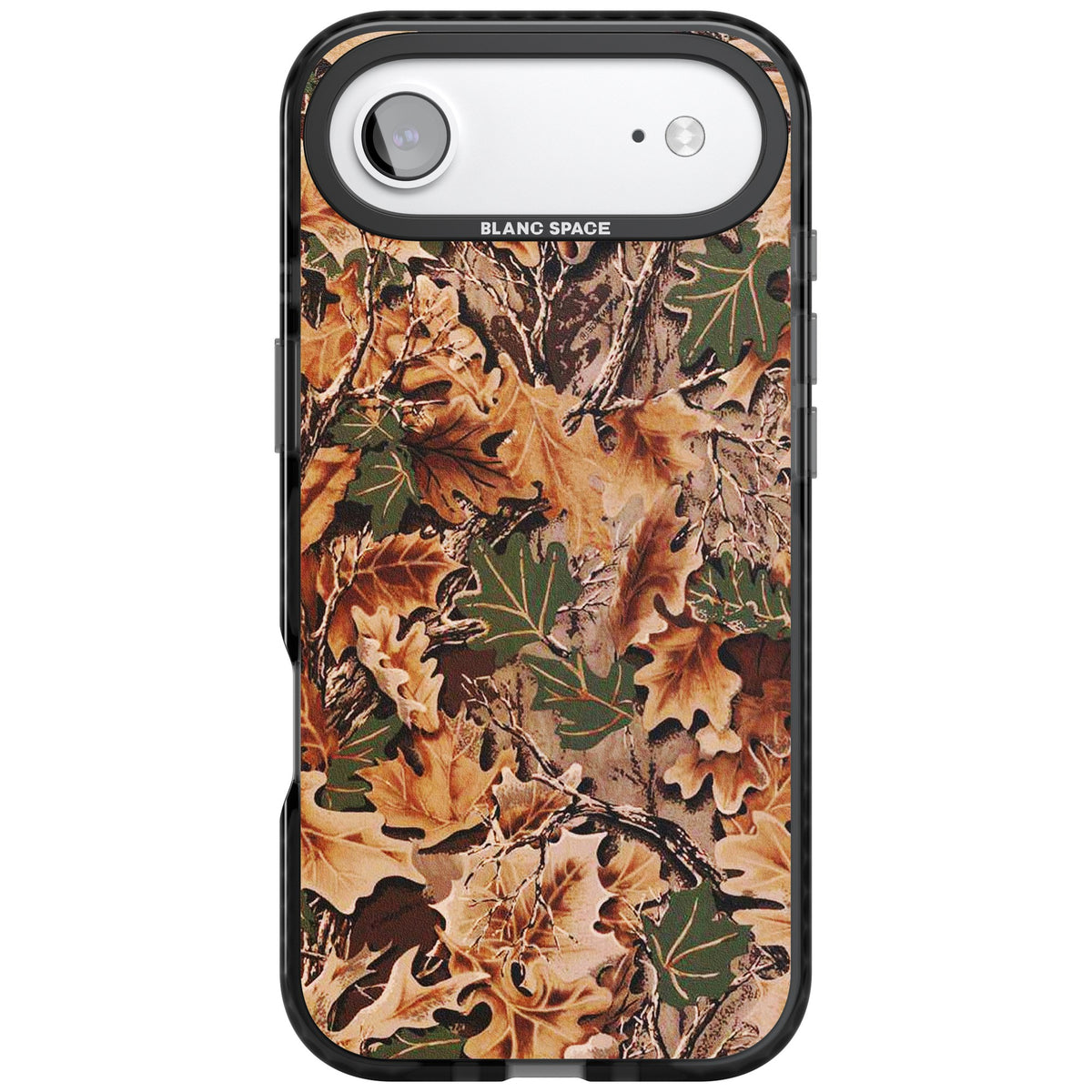 Leaves Camo iPhone Air Impact Black Phone Case front