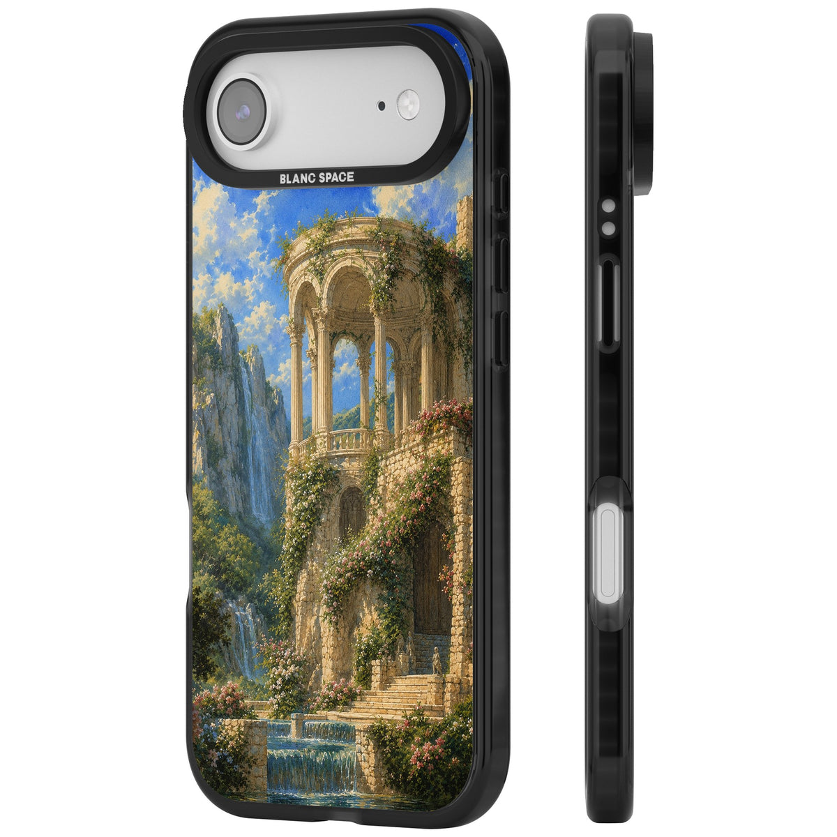 Palace Pavilion iPhone Air Impact Black Phone Case side