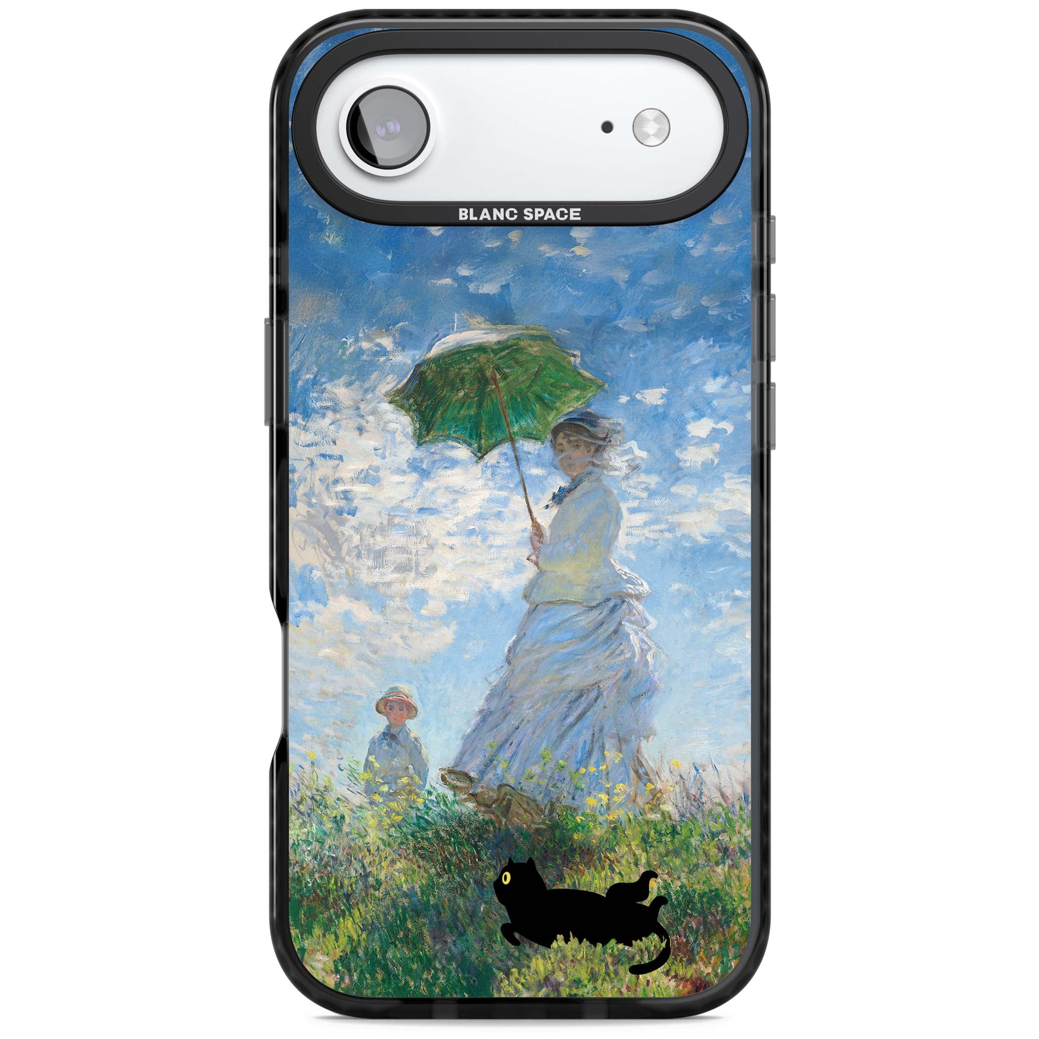 Cat with Monet's Parasol Lady