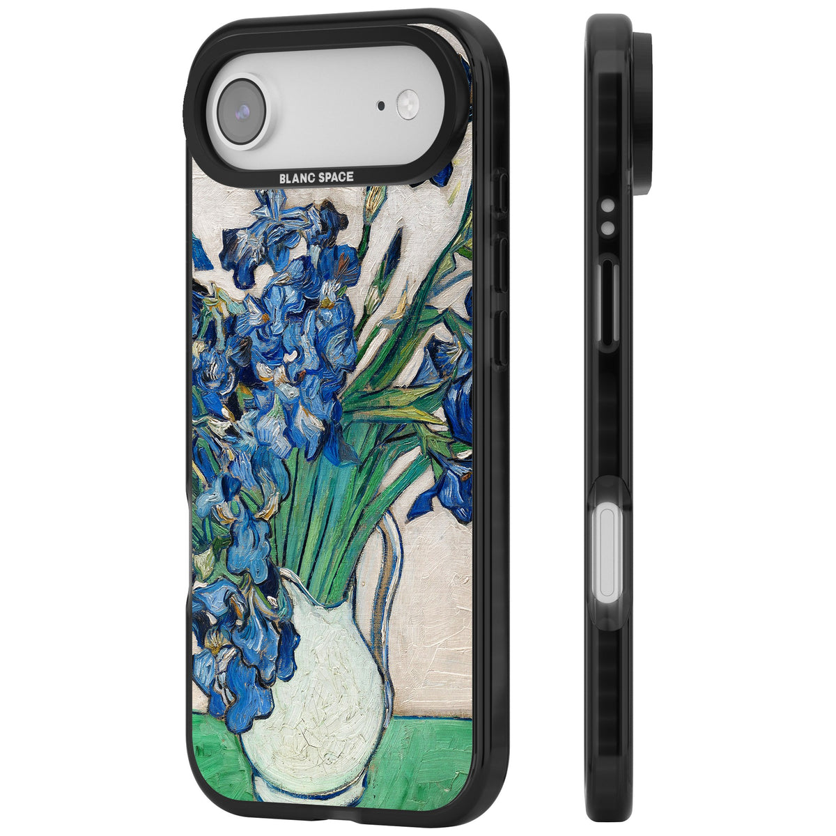 Irises By Vincent Van Gogh iPhone Air Impact Black Phone Case side