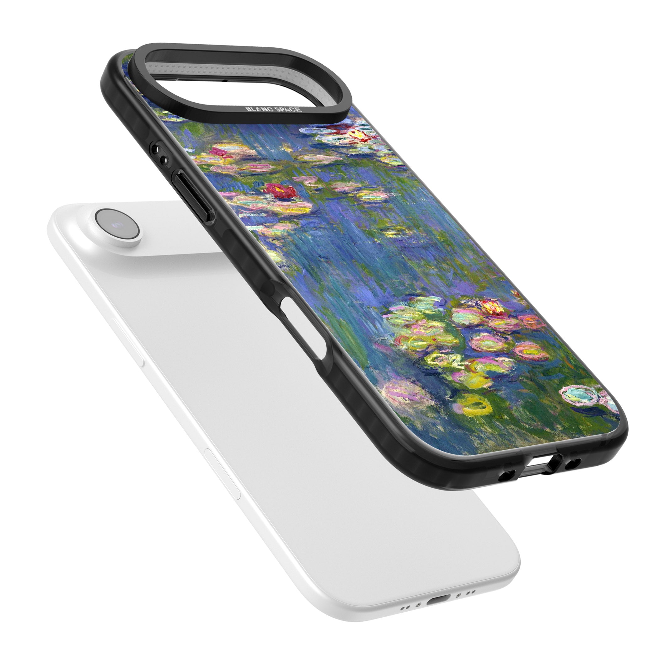Water Lilies II iPhone 17 Air Impact Black Phone Case Colours