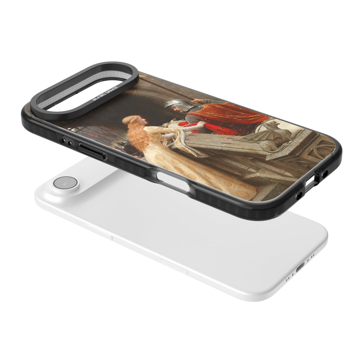 God Speed iPhone Air Impact Black Phone Case angled