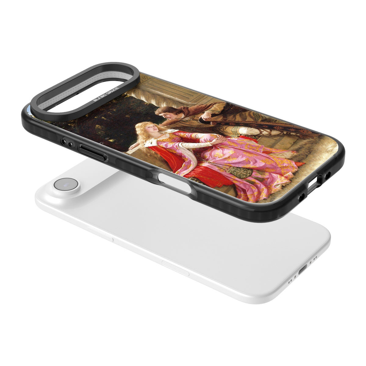 The End of the Song iPhone Air Impact Black Phone Case angled